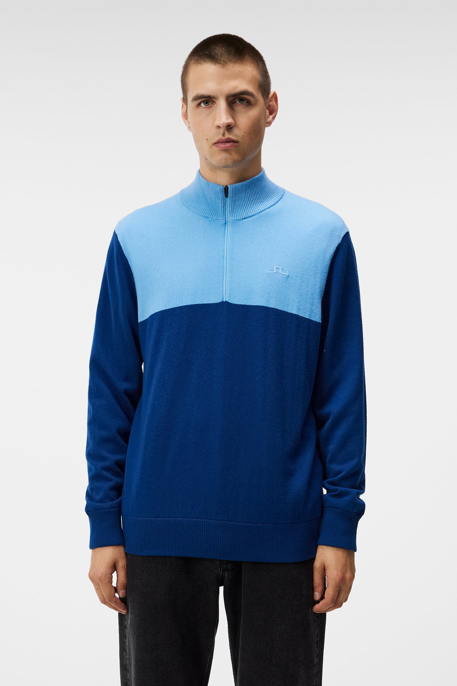 Jeff Windbreaker Sweater / Estate Blue – J.Lindeberg