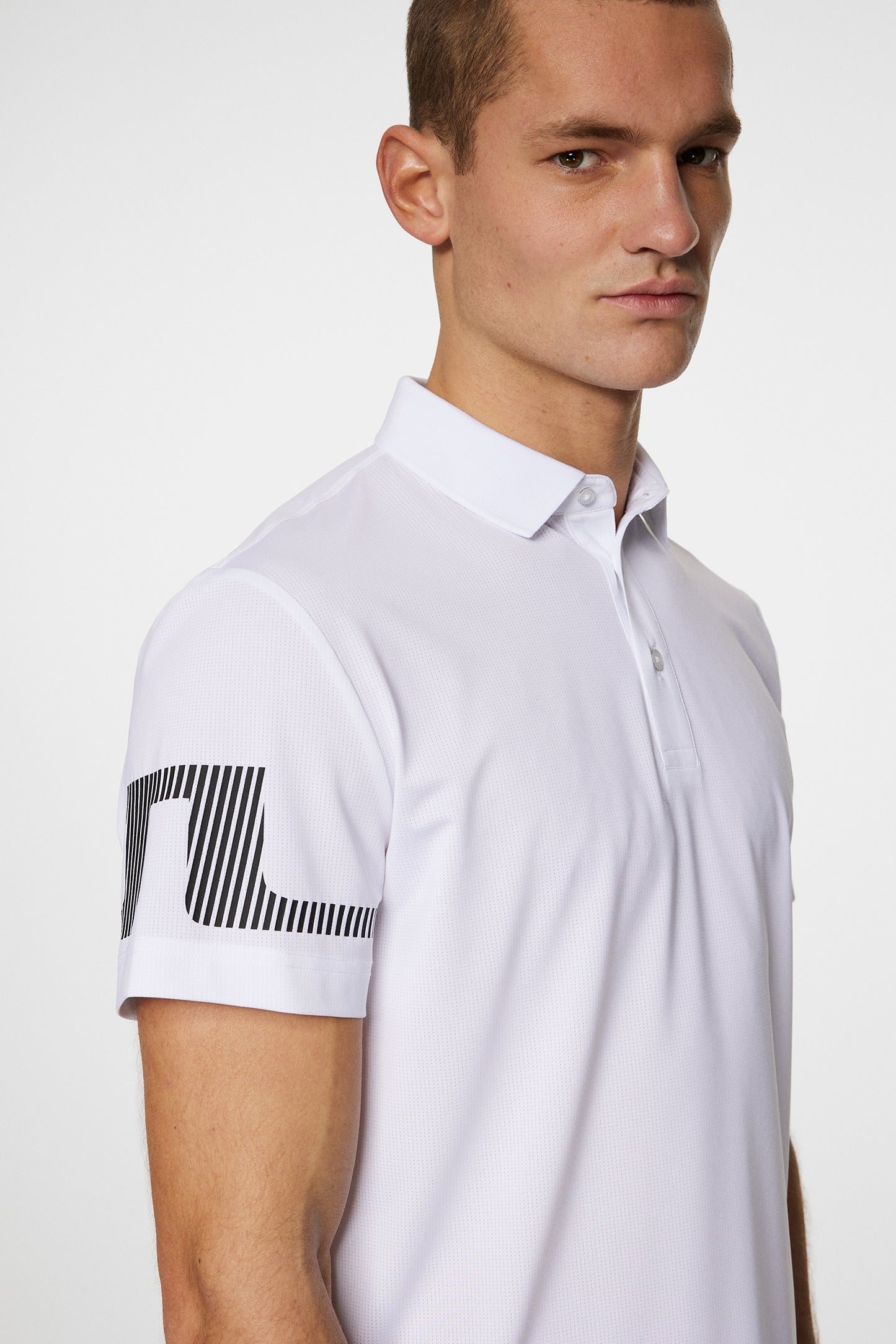 Heath Strike Polo / White