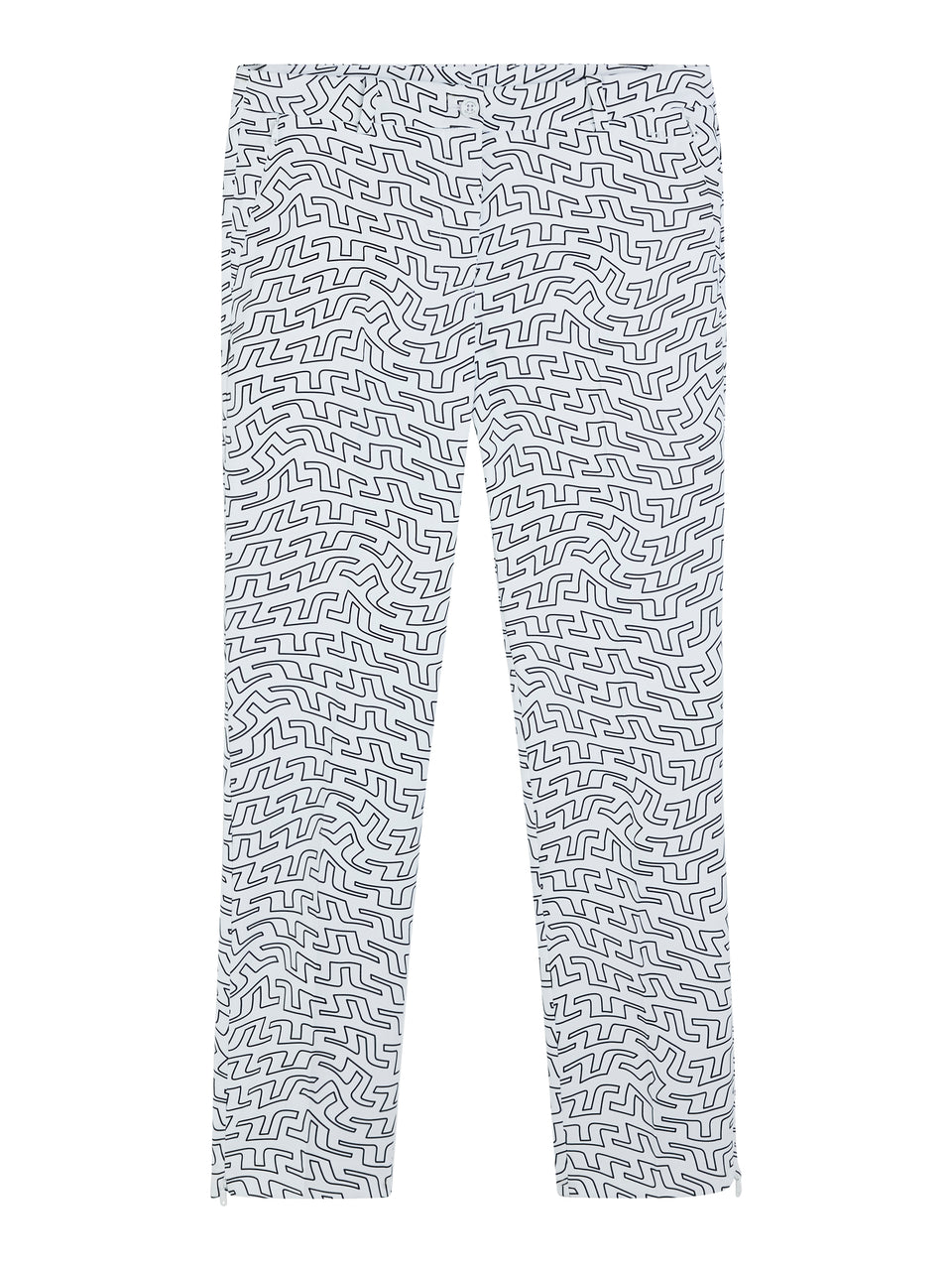 Pia Print Pant / White Outline Bridge Swirl