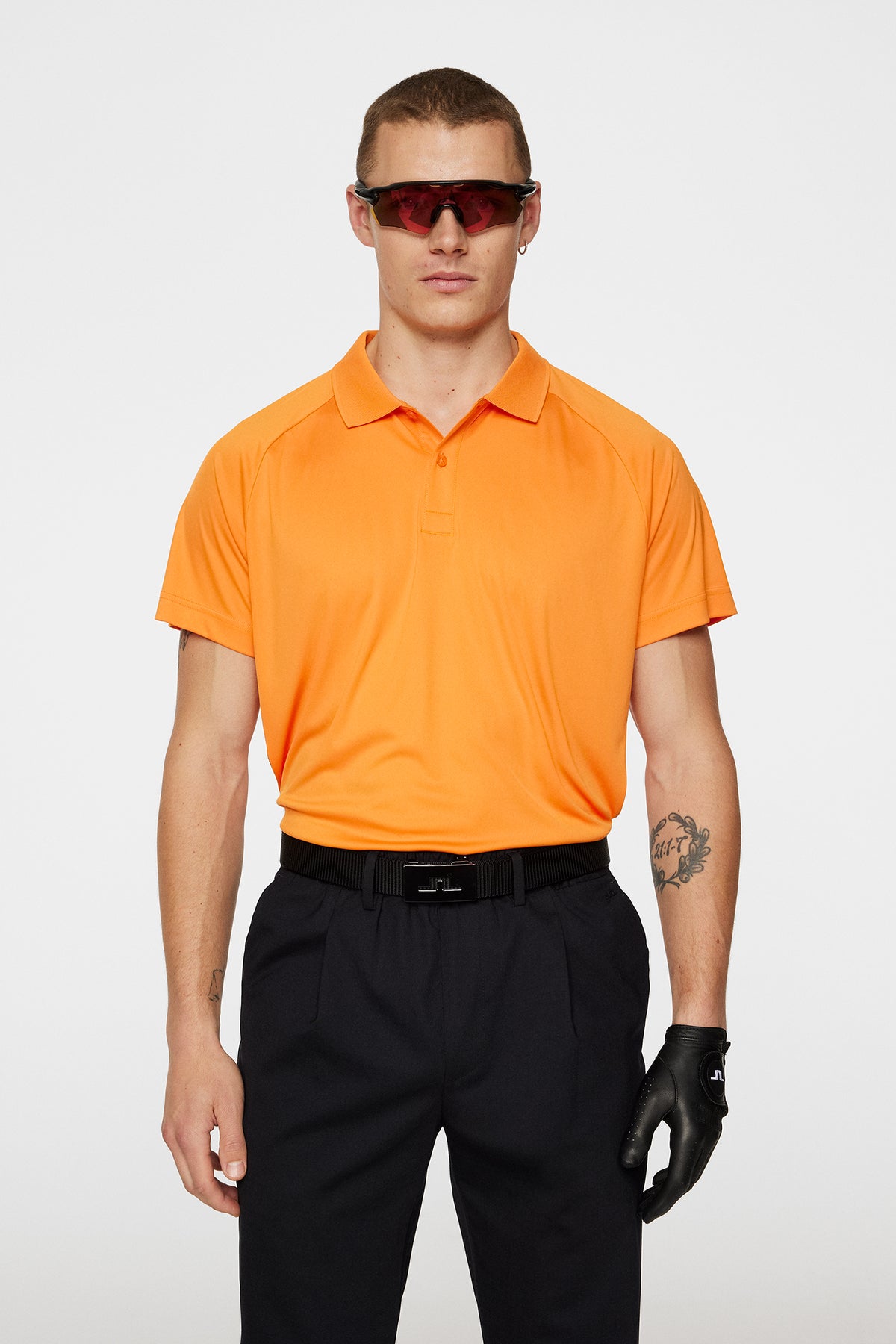 Sola Regular Fit Polo / Persimmon Orange