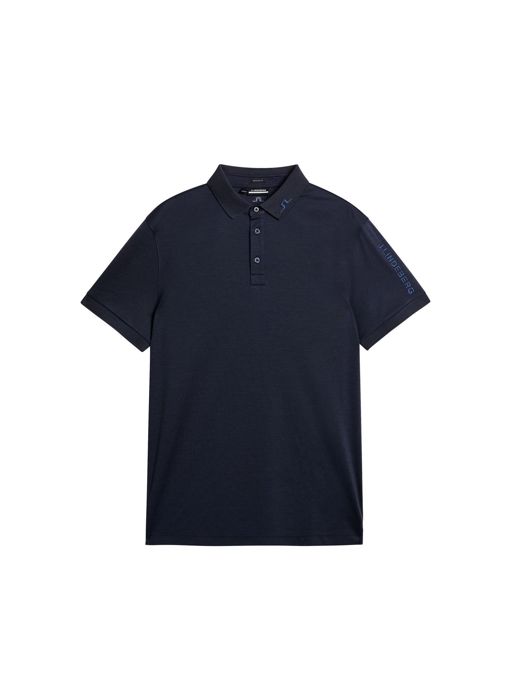 Tour Tech Reg Fit Polo / Navy Melange – J.Lindeberg