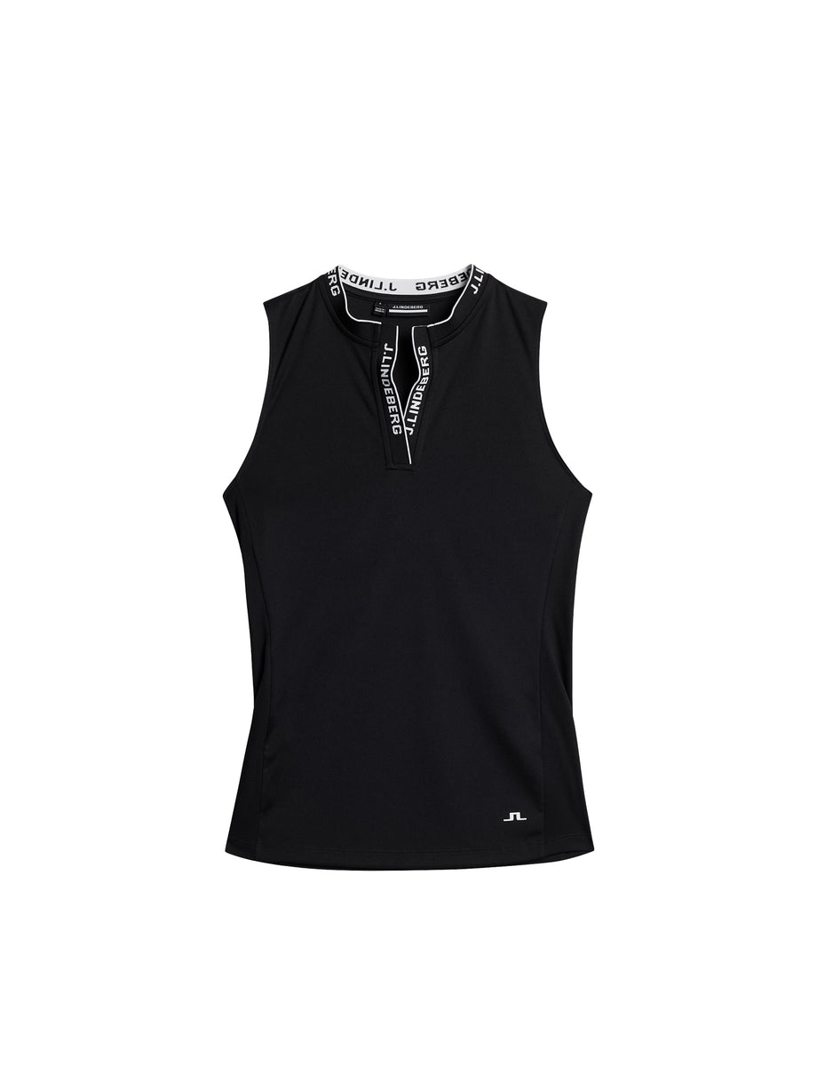 Leya Sleeveless Top / Black