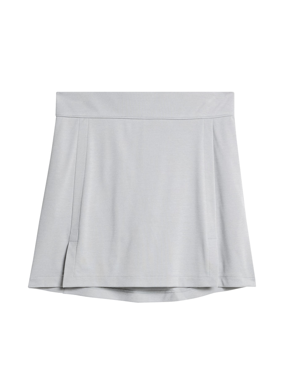 Amelie Mid Skirt / Light Grey Melange