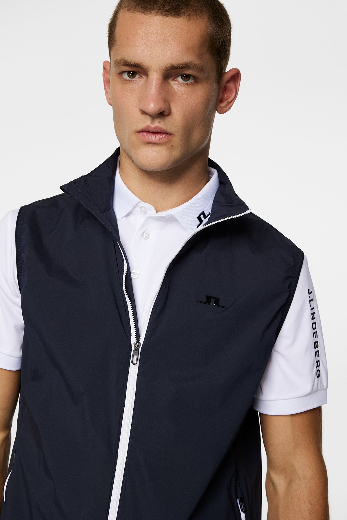 Ash Light Packable Vest / JL Navy