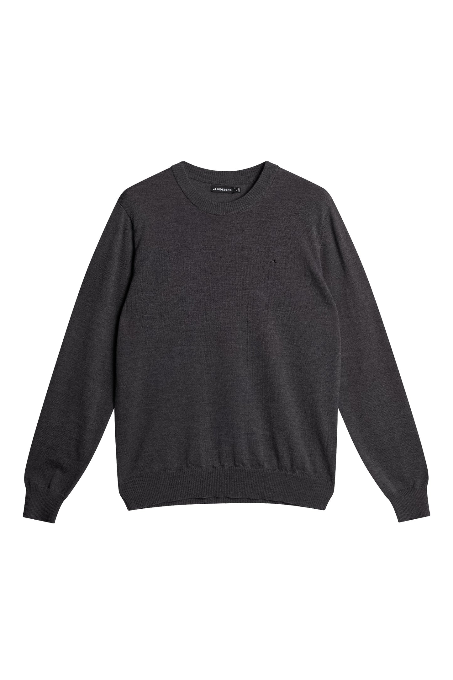 Keane Merino Crew Neck / Lava Smoke Melange