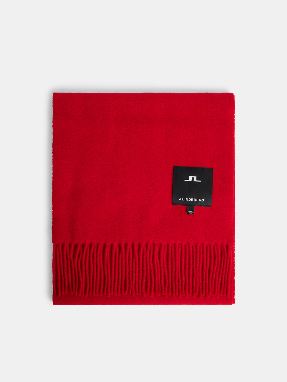 Champ Solid Wool Scarf / Barbados Cherry