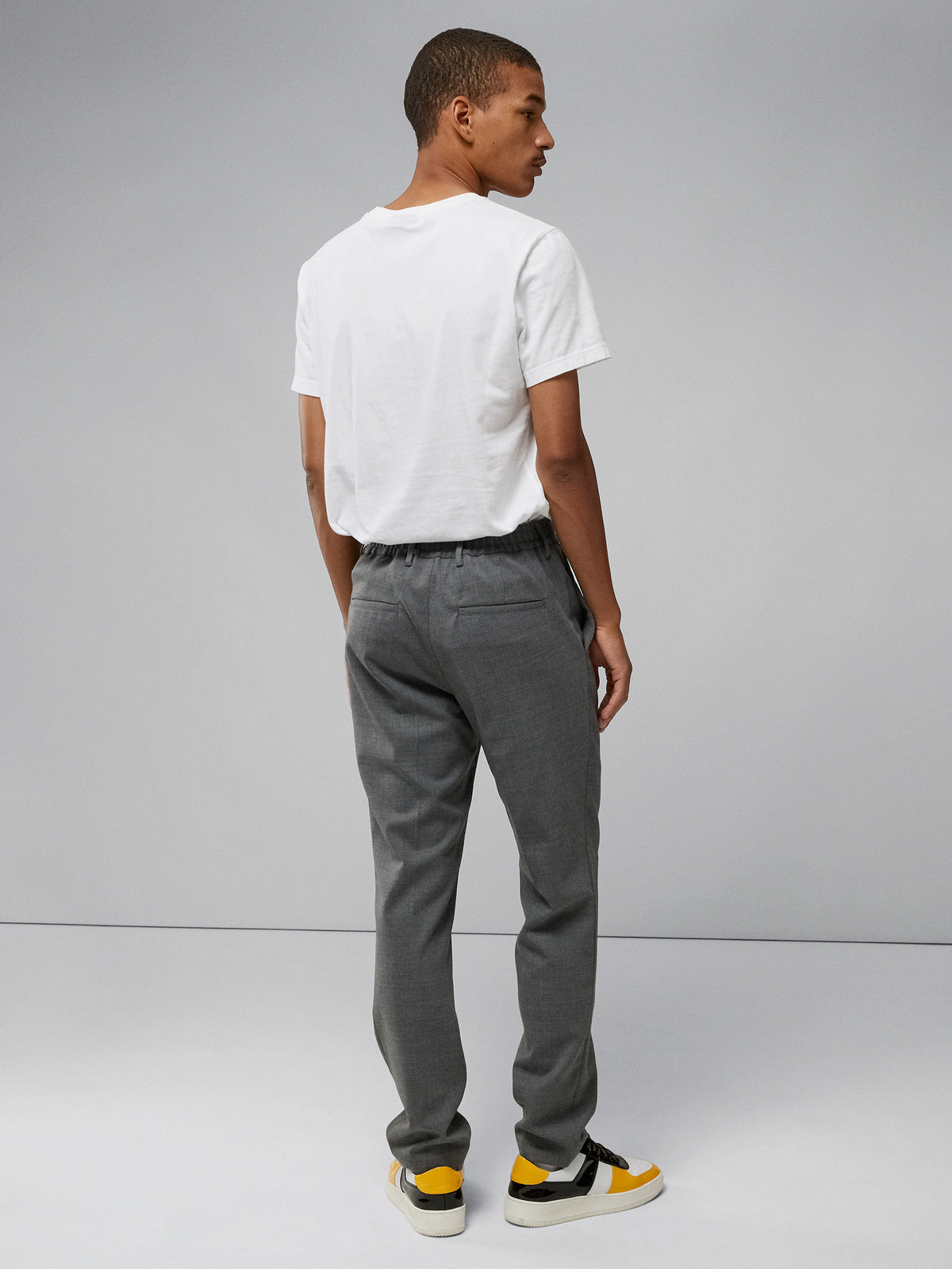 Sasha Stretch Twill Pants / Gargoyle