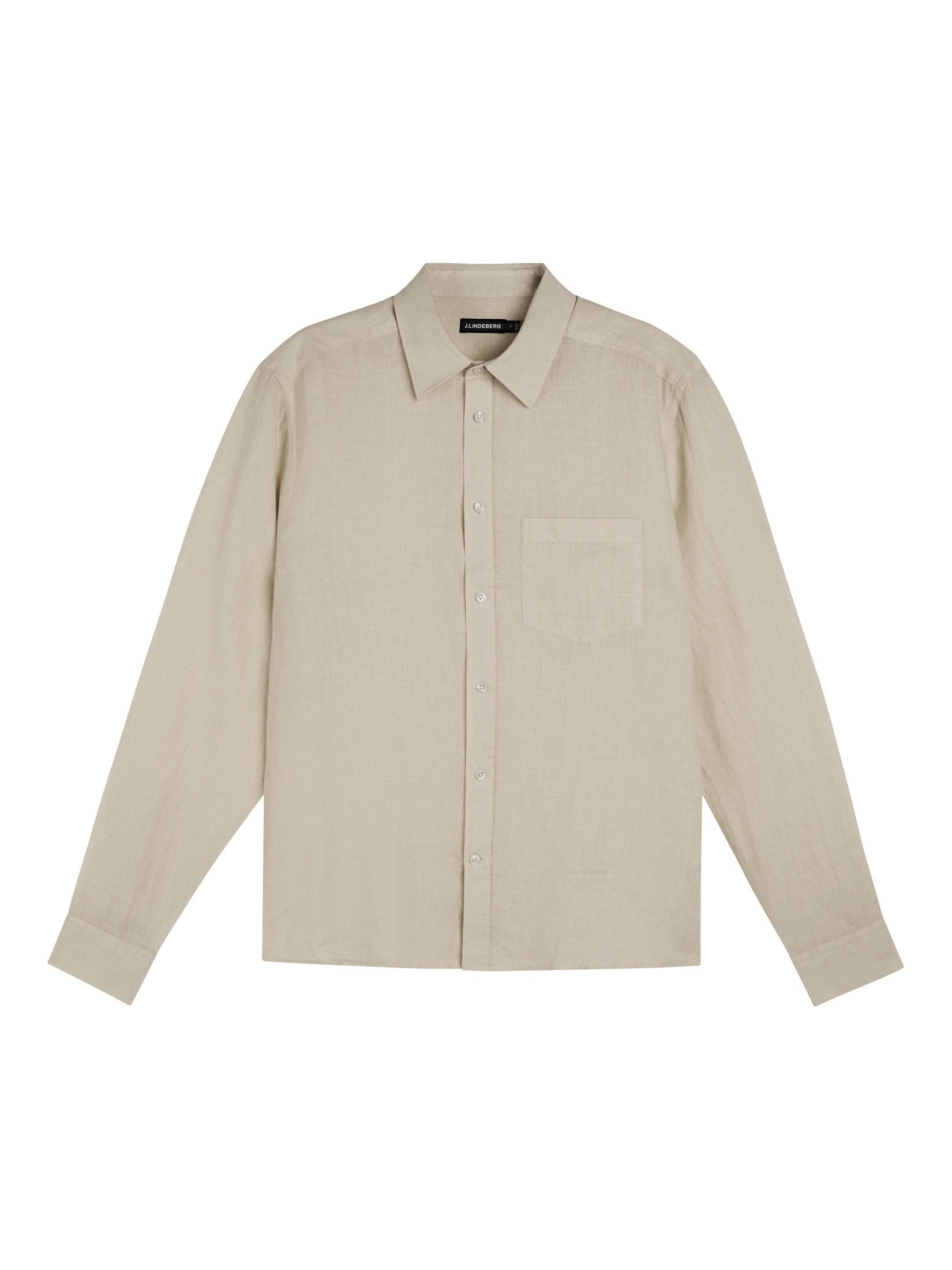 Clean Linen Slim Shirt / Safari Beige – J.Lindeberg
