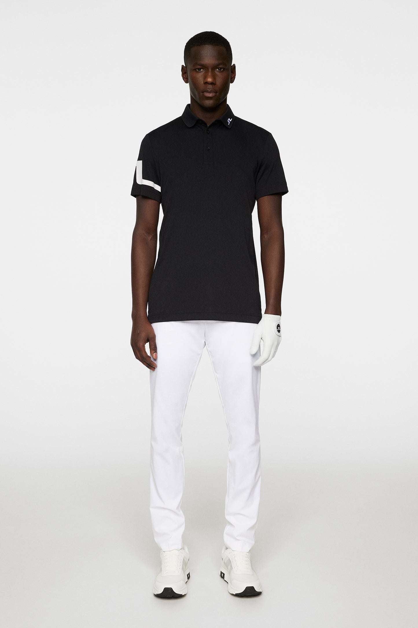 Heath Regular Fit Golf Polo / Black