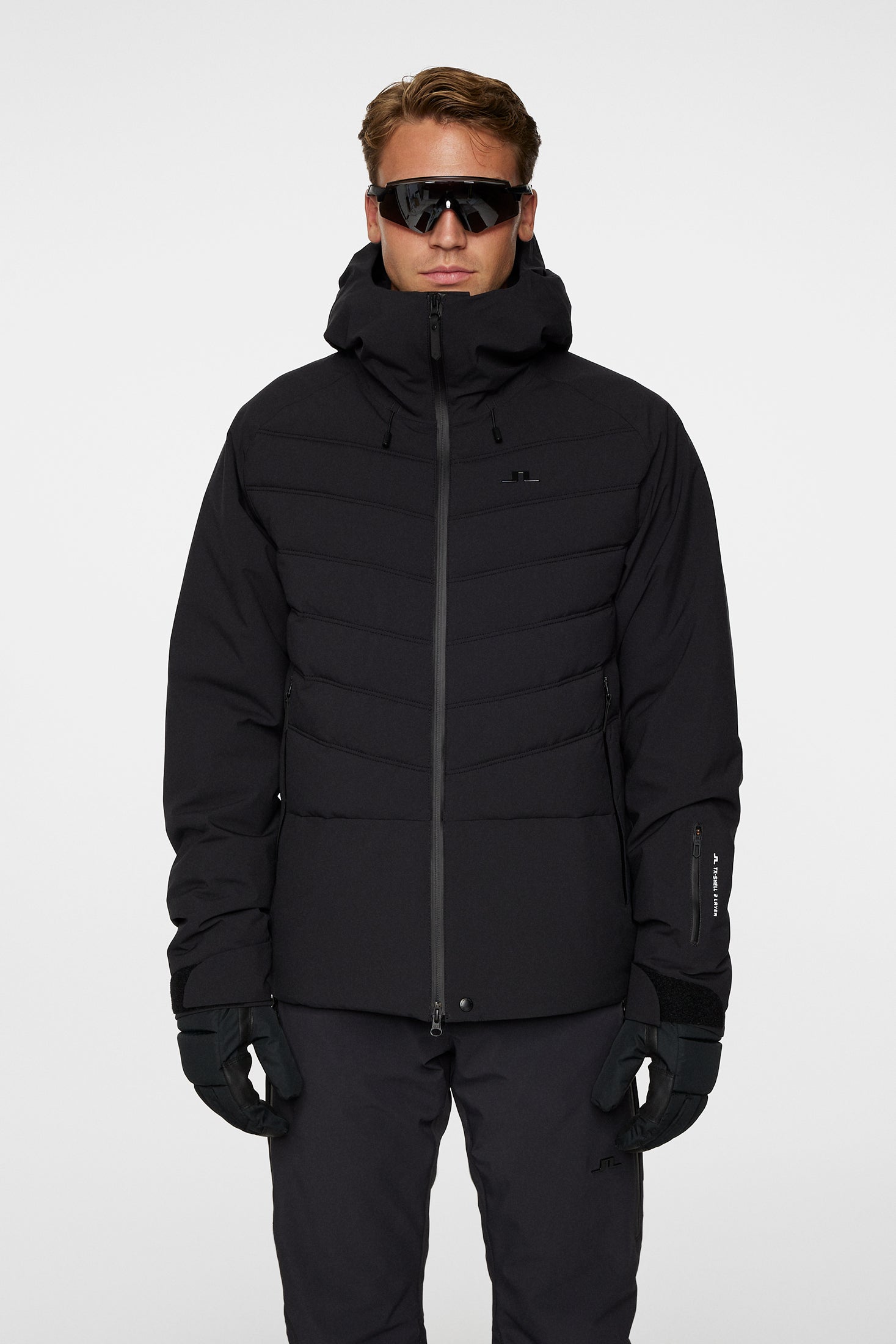 美品 J.LINDEBERG リンドバーグ ダウン S スノーボード RECCO