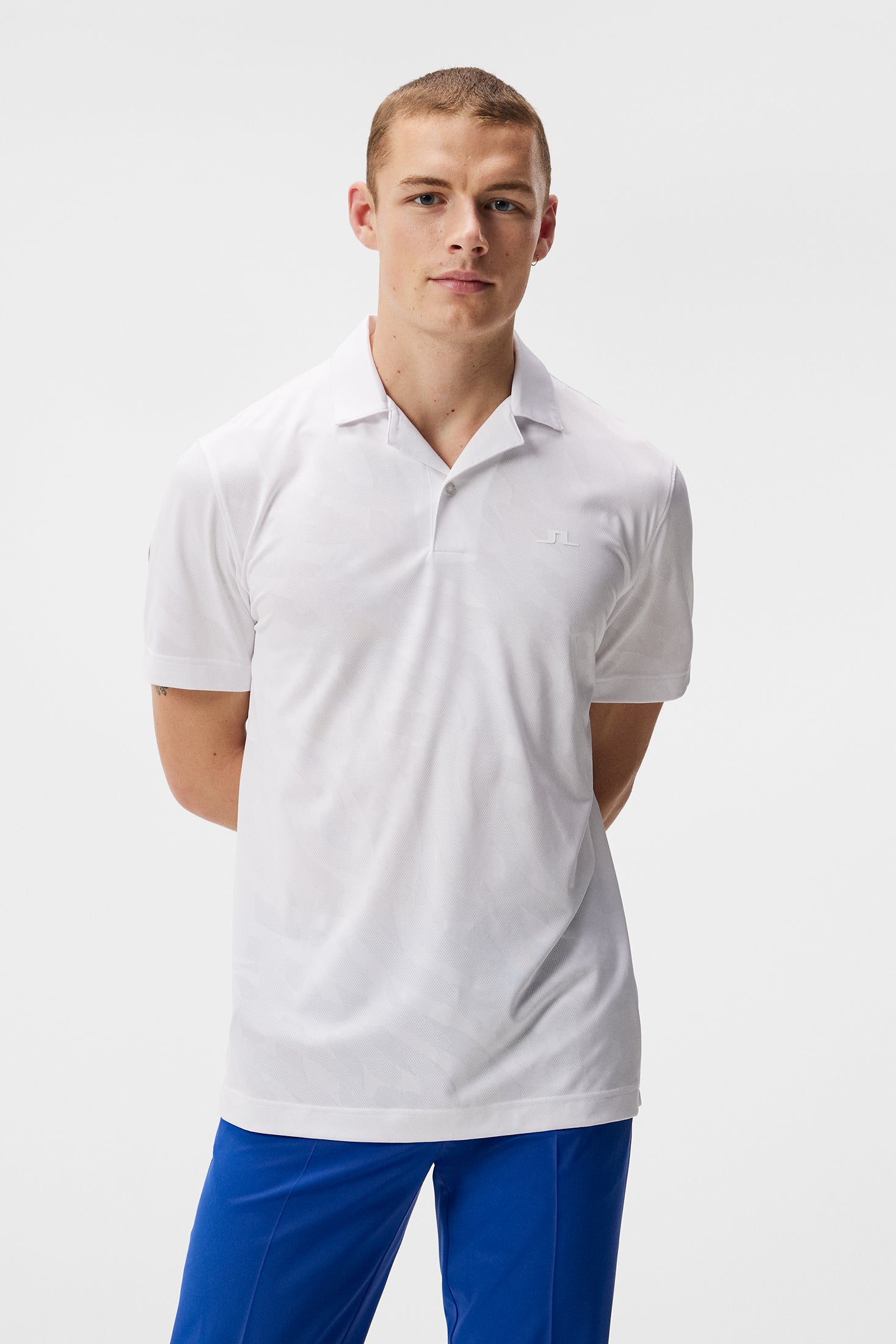 Resort Relaxed Polo / White – J.Lindeberg