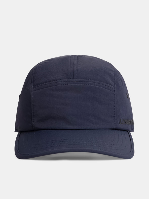 5 Panel Padded Nylon Cap / JL Navy