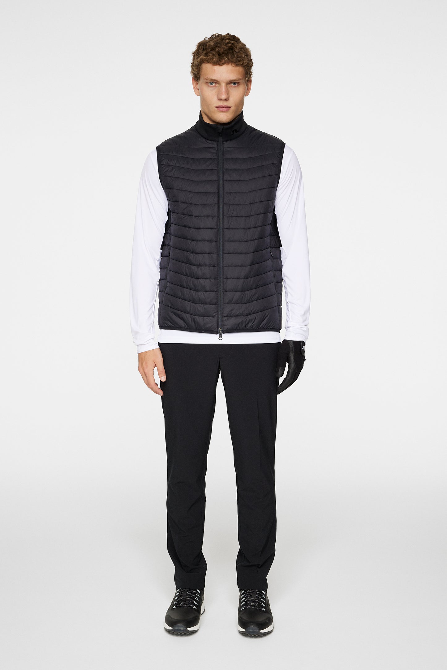 Holden Quilt Hybrid Vest / Black