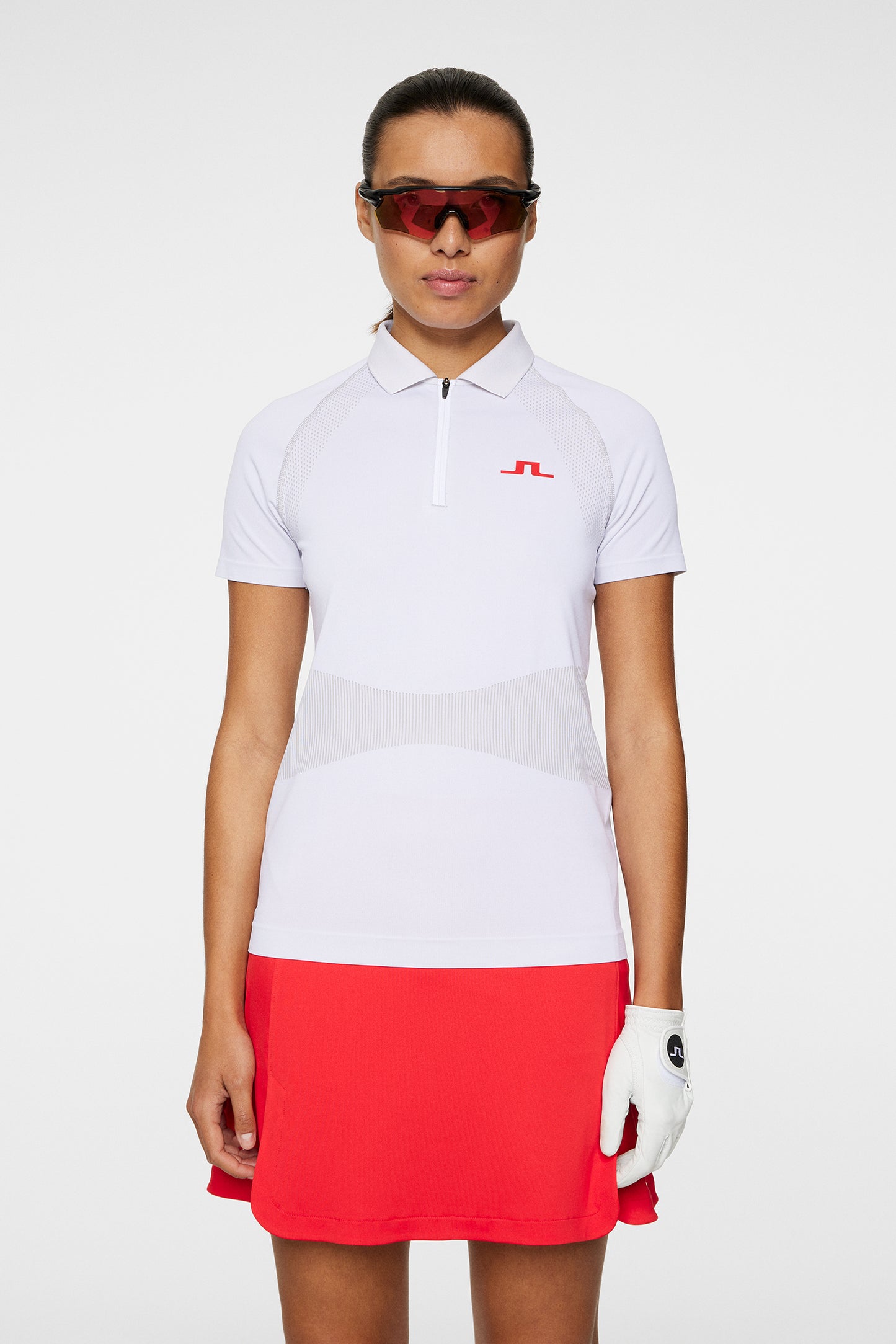 Alizee Seamless Polo / White