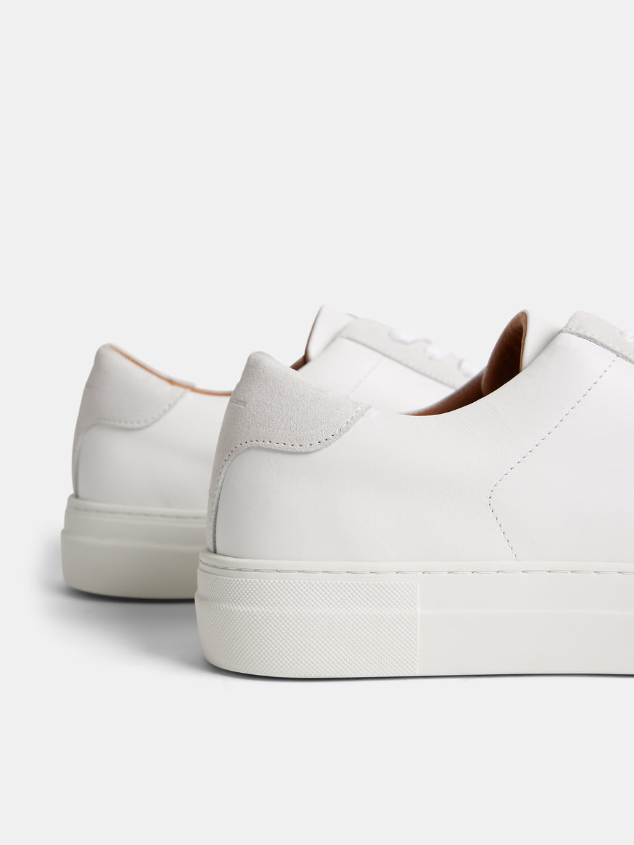 Art Signature Leather Sneaker / White