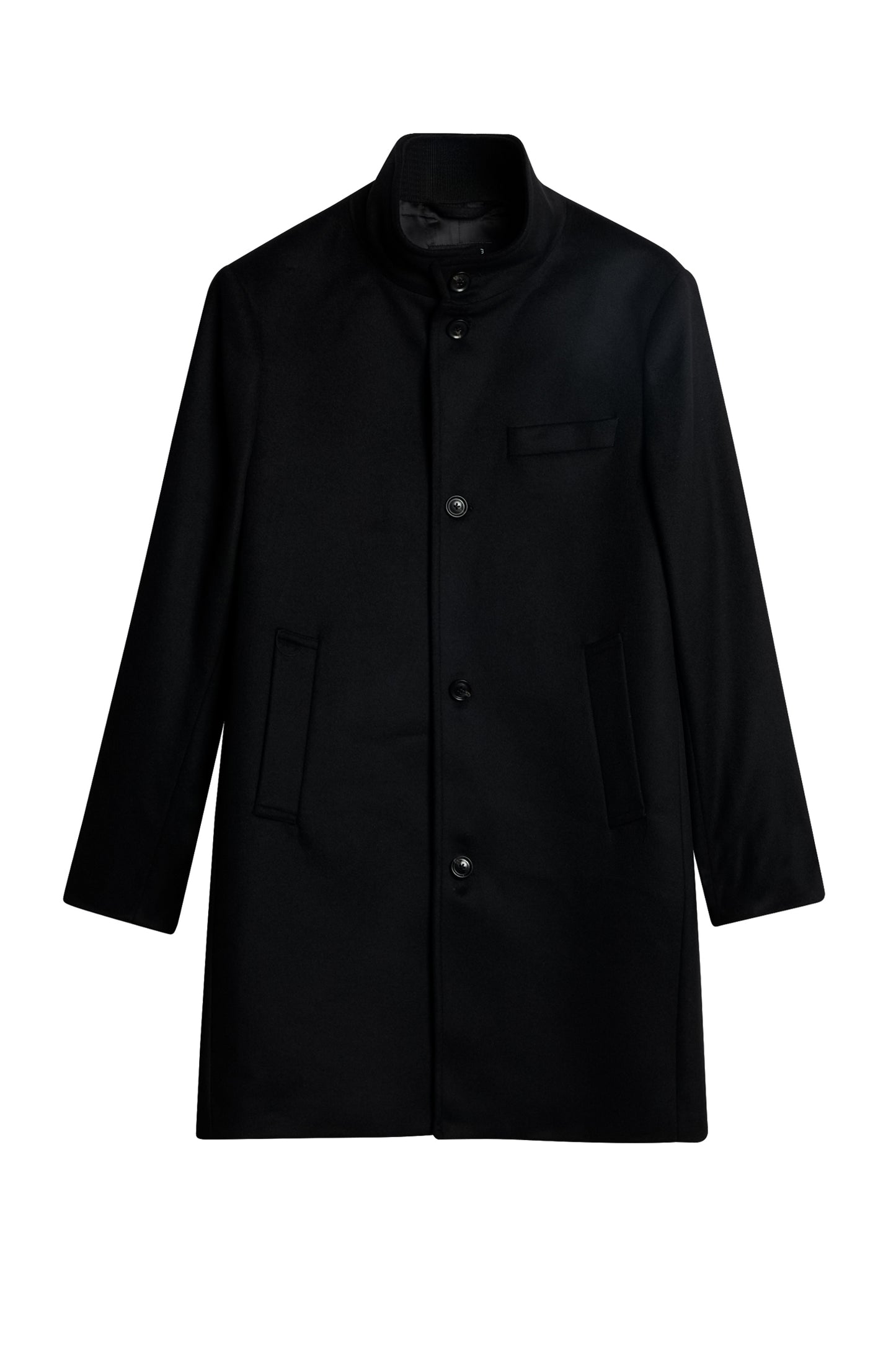 Jesse Melton Cashmere coat / Black – J.Lindeberg