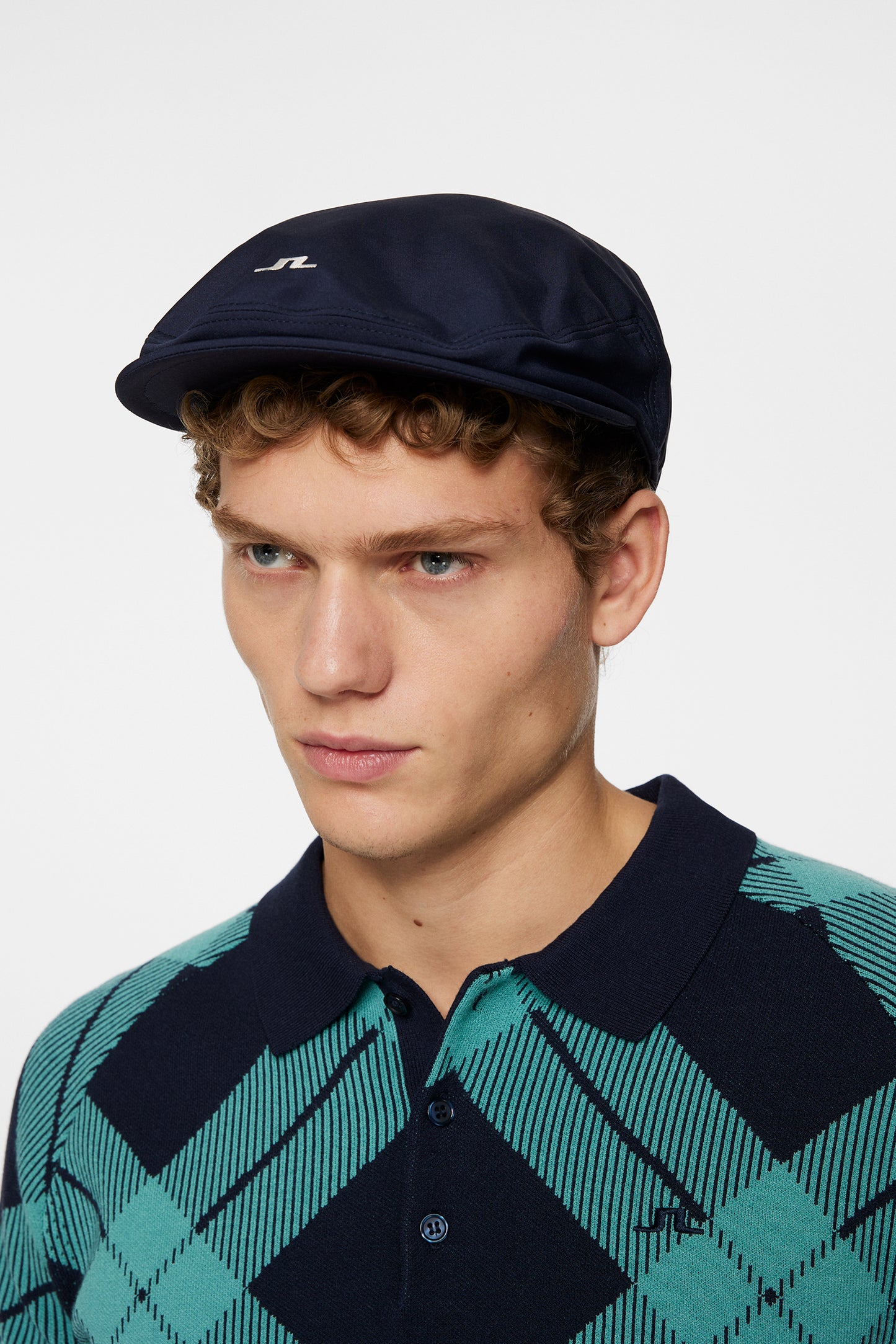 Campbell Flat Cap / JL Navy