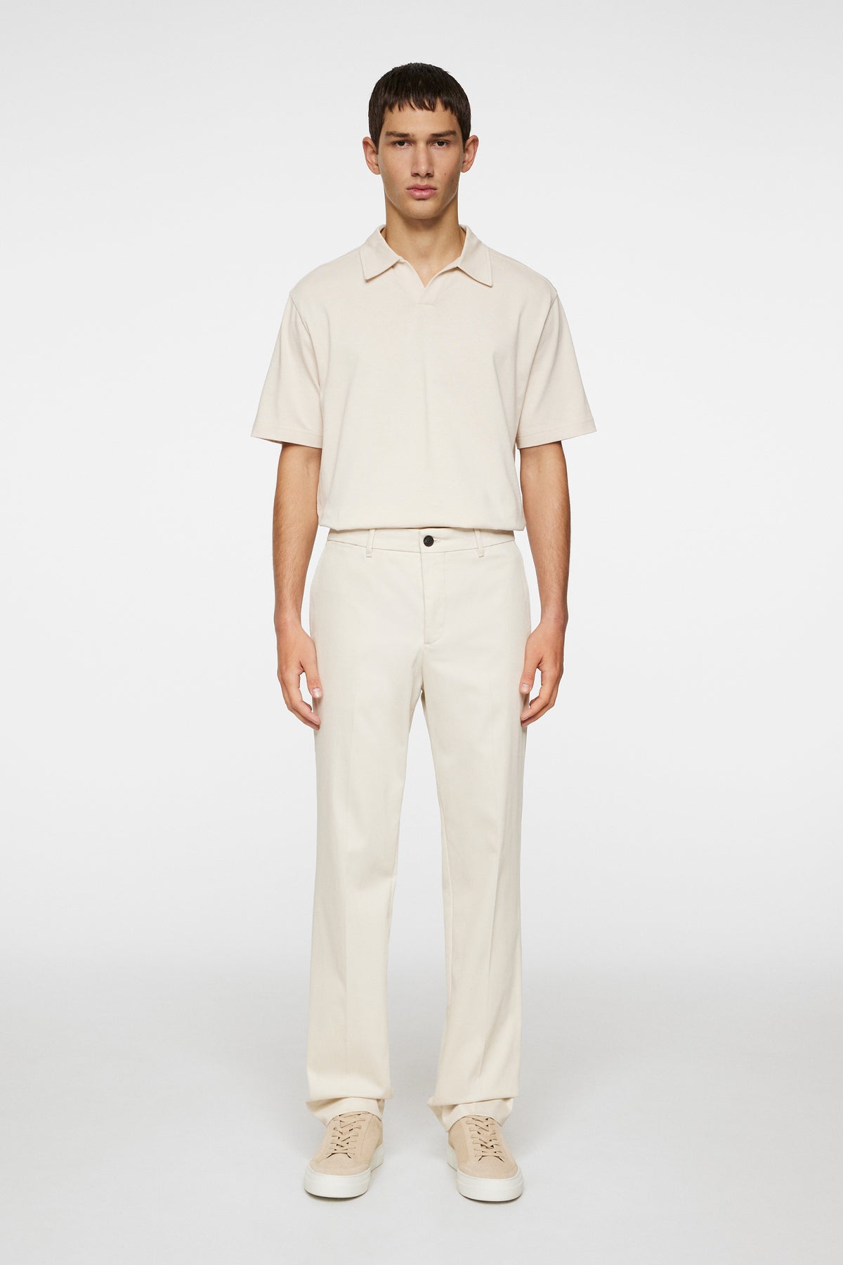 Lois T Cotton Twill Pant / Moonbeam