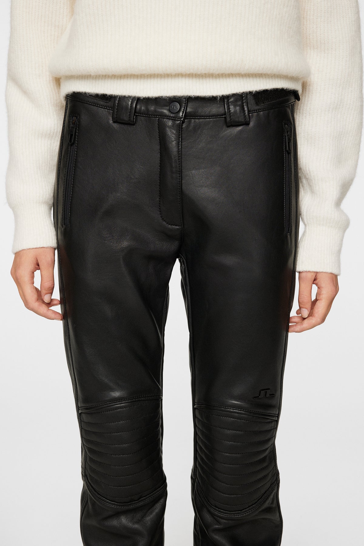 W Stanford Pant Leather / Black