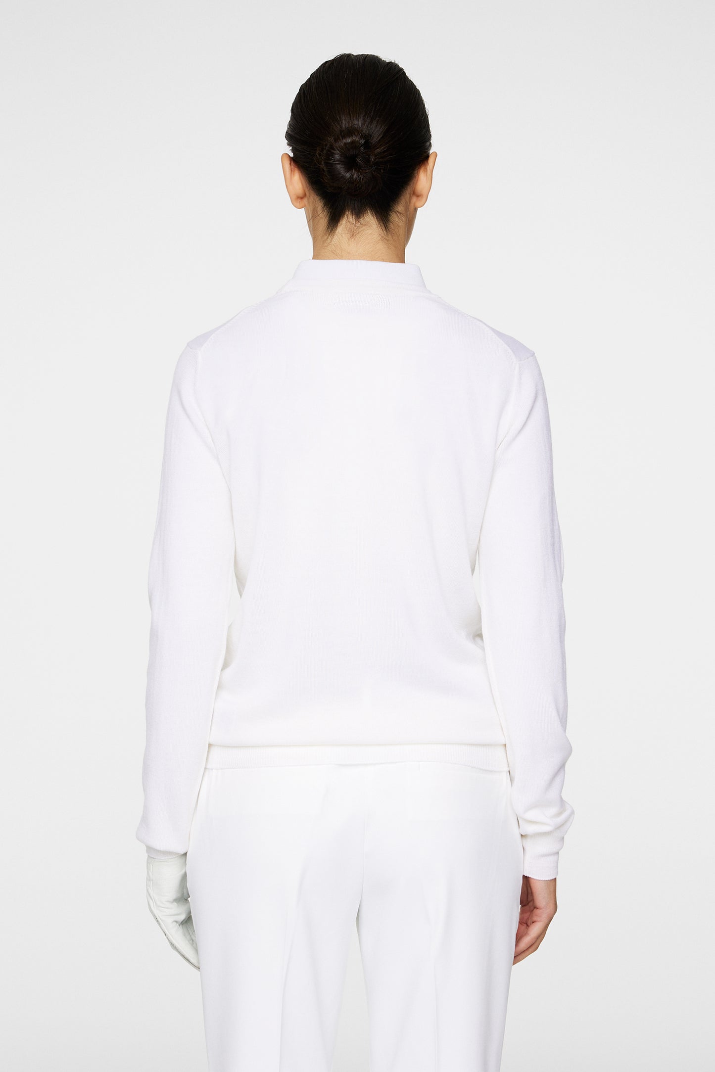 Aria Knitted Sweater / White