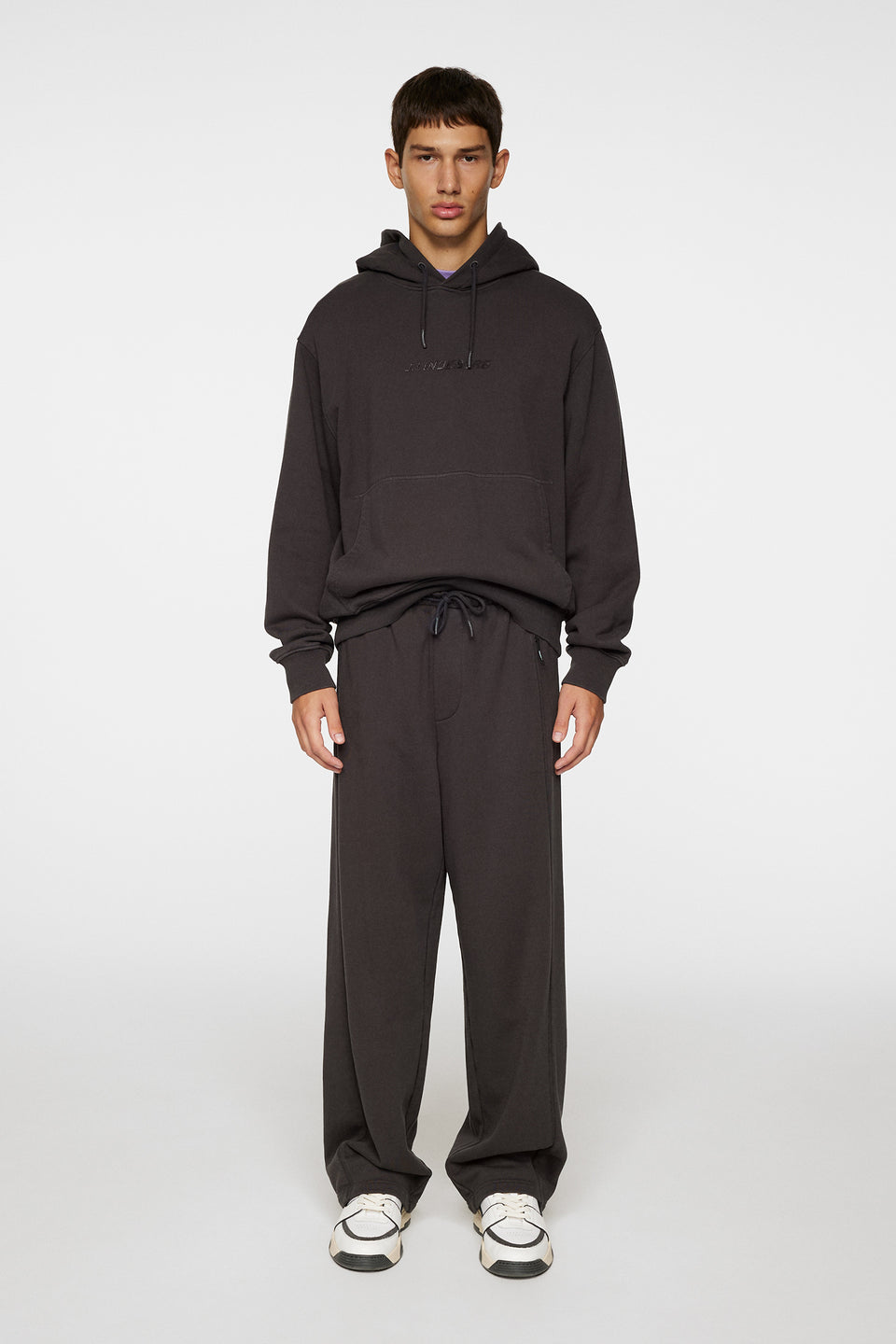 Callan Track Pants / Washed Black