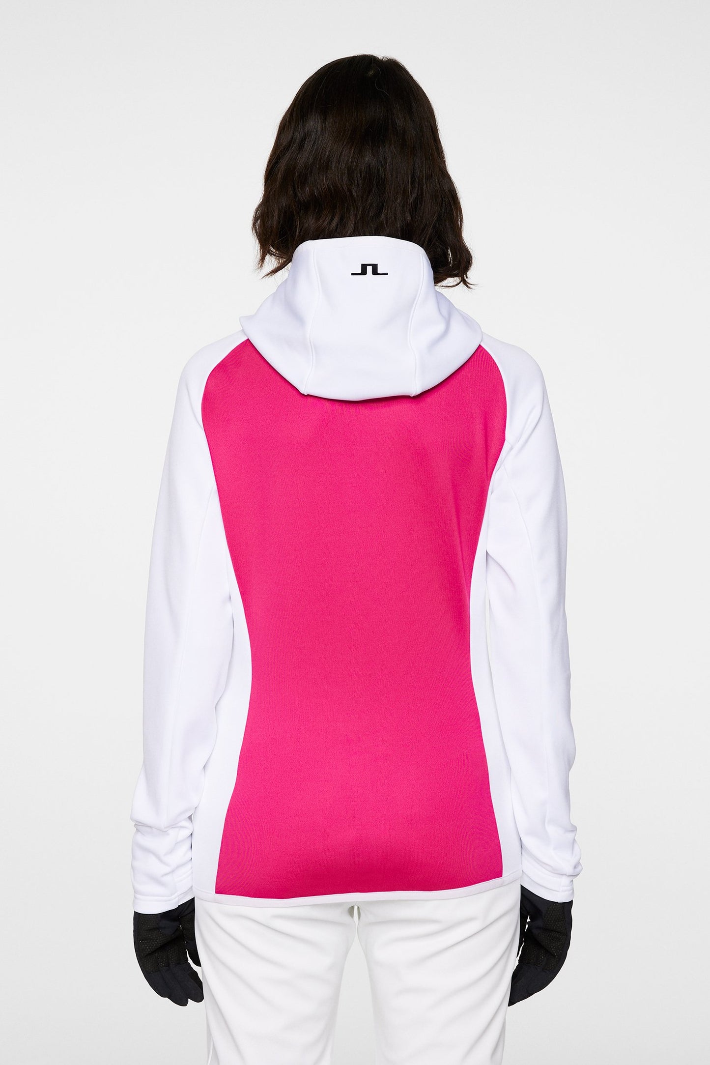 Elana Full Zip Hood / White