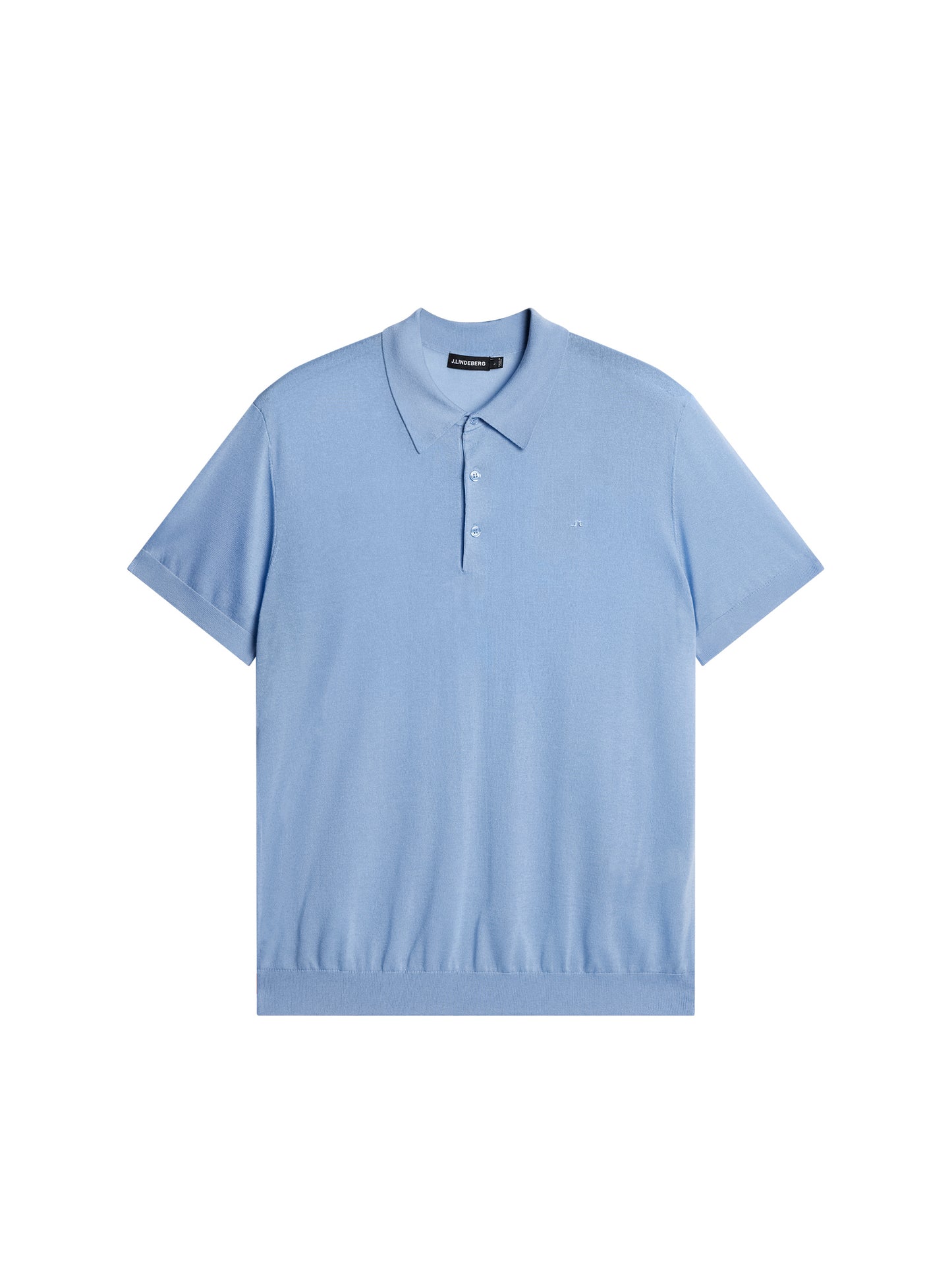 Ridge Lyocell Silk Polo / Chambray Blue