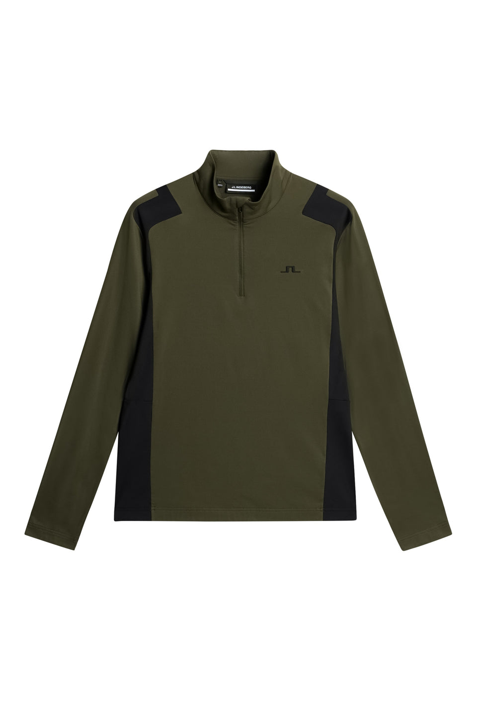 Lukas Quarter Zip Mid Layer / Forest Green