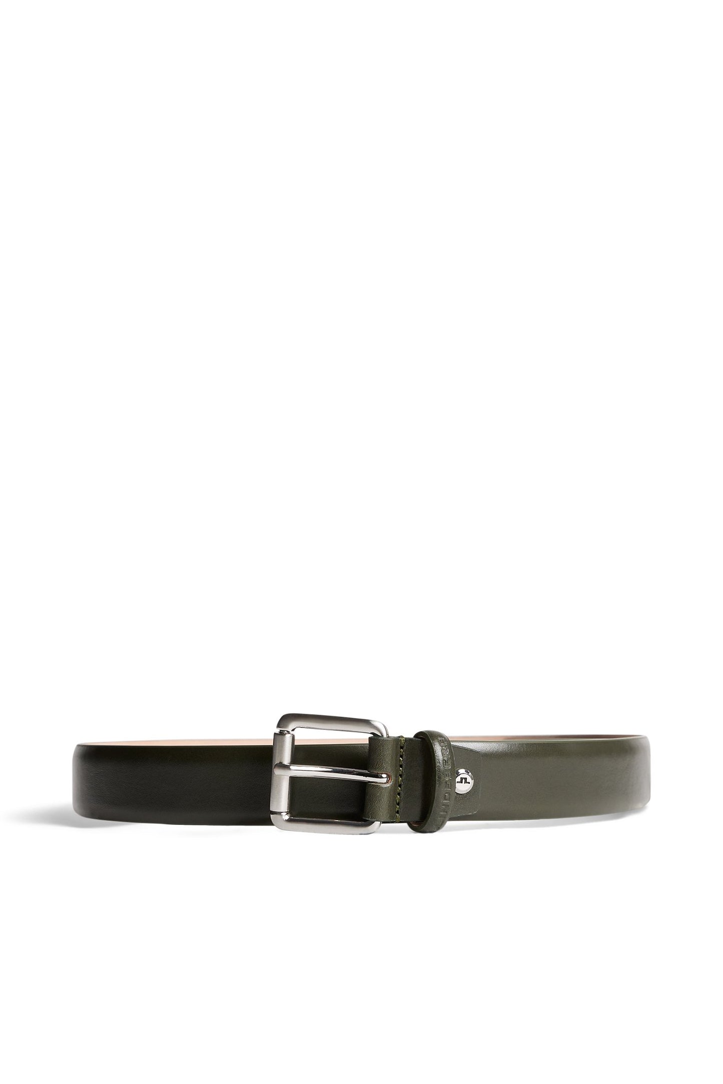 Bill Leather Belt / Forest Green