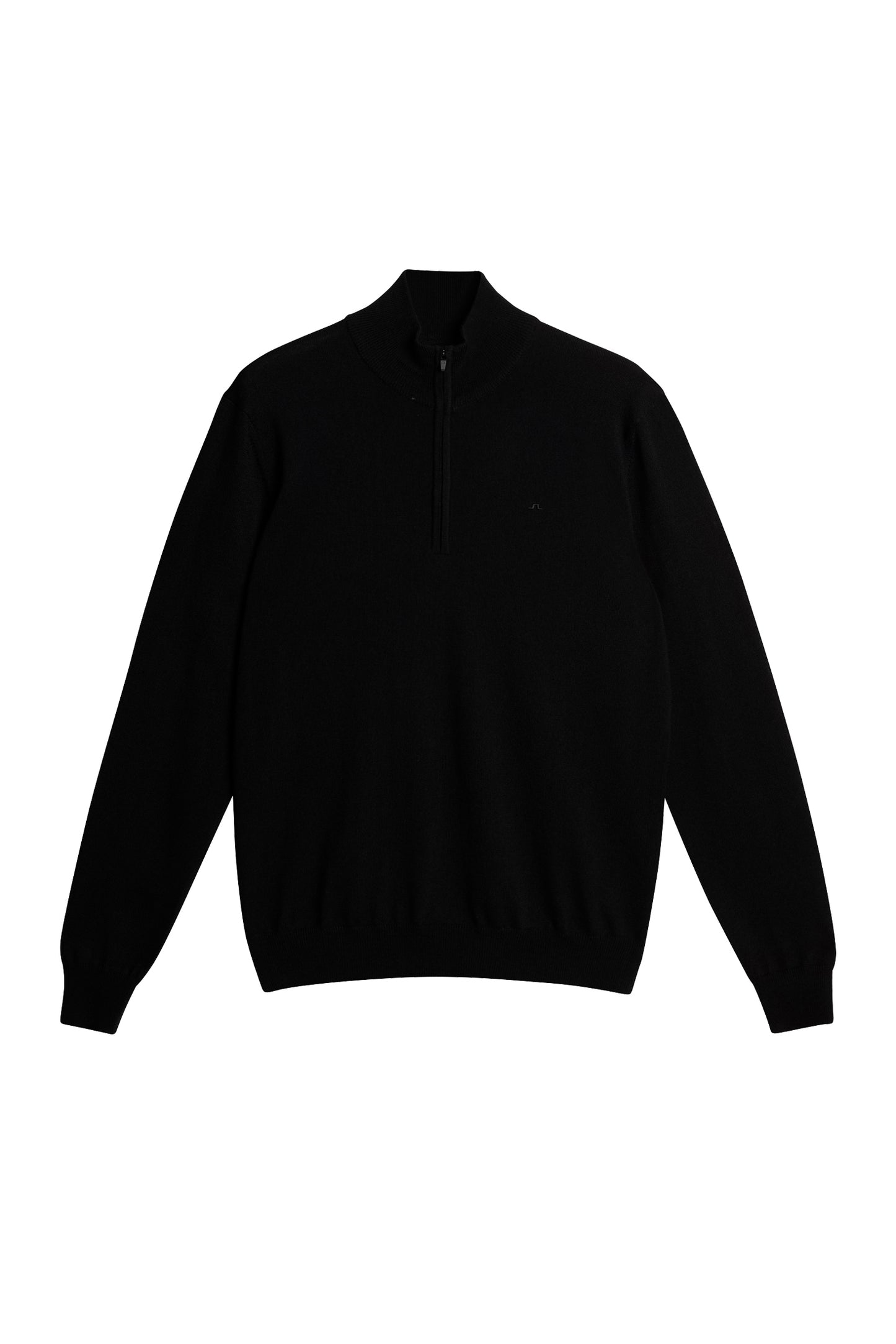 Kiyan Merino Quarter Zip / Black