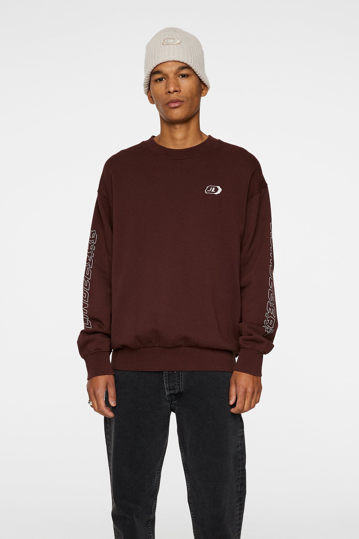 Kyzer Crew Neck / Bitter Chocolate