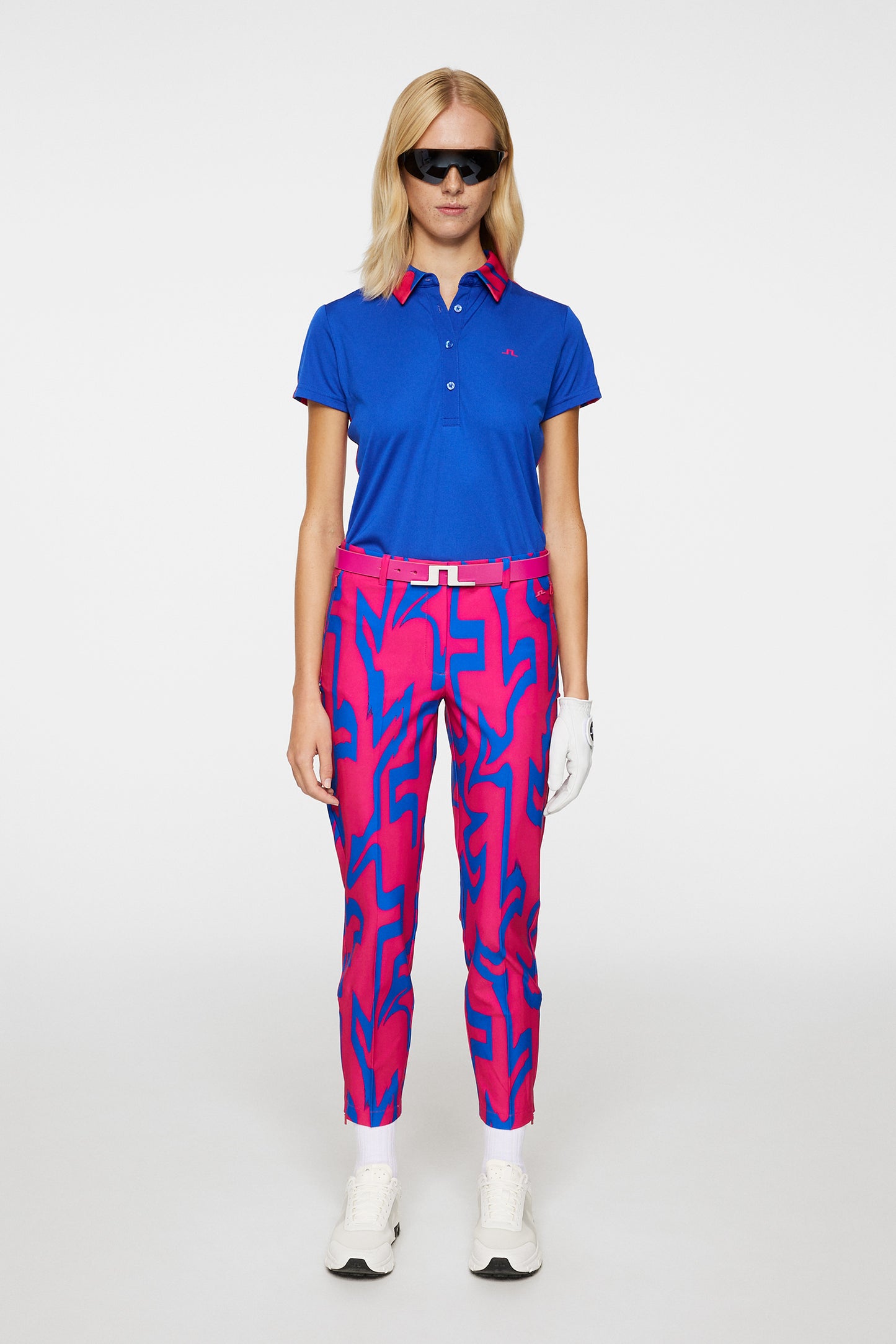 Pia Print Pant / Glitch Bridge Pink