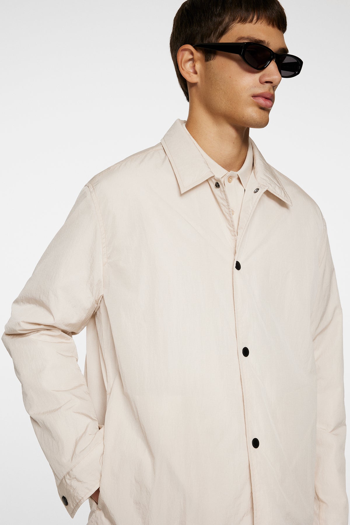 Tibor Tech Overshirt / Moonbeam