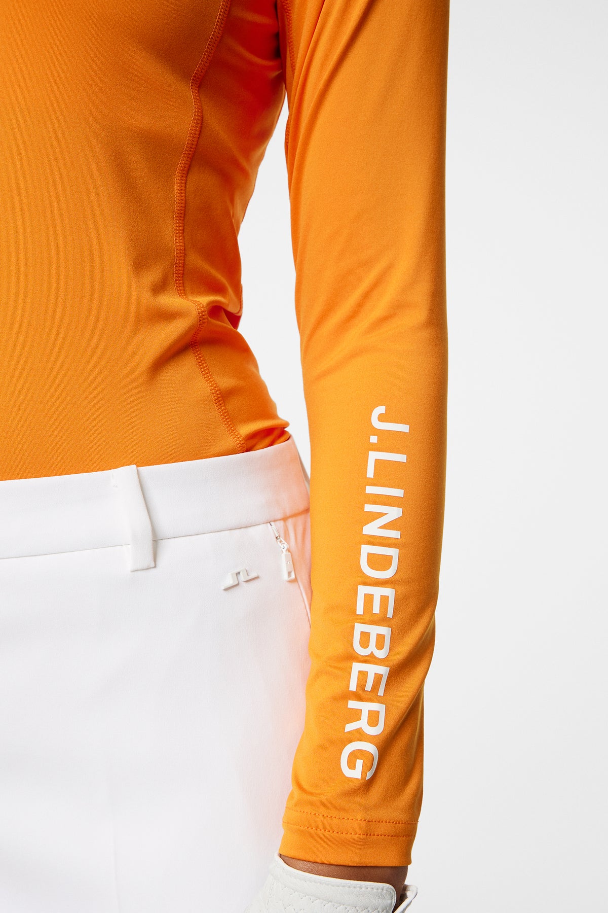 Asa Soft Compression Top / Persimmon Orange