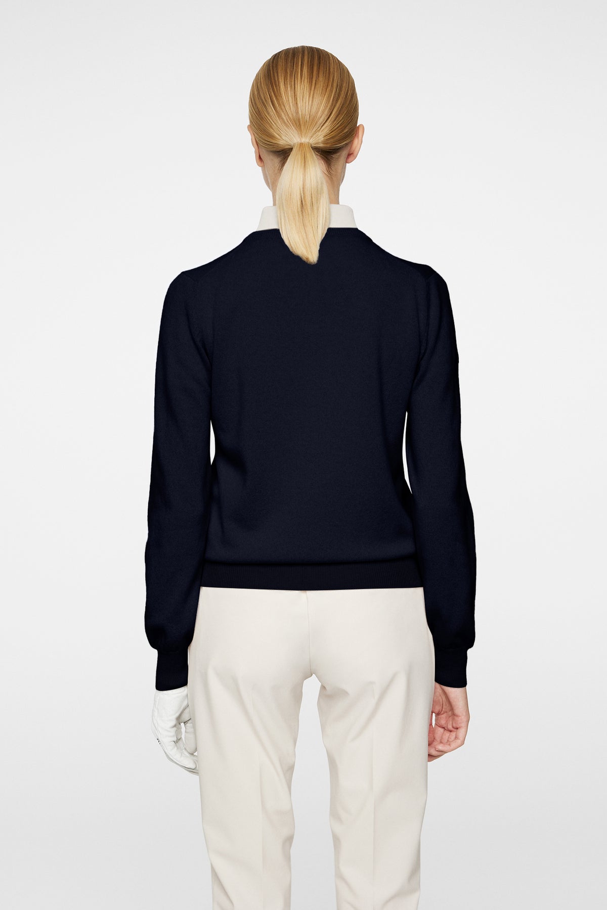 Gia Cashmere Crewneck / JL Navy