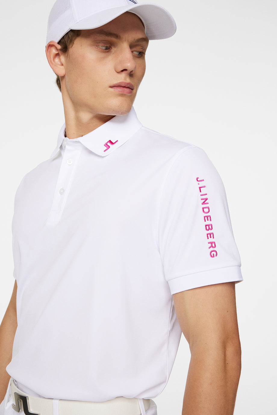 Tour Tech Reg Fit Polo / White