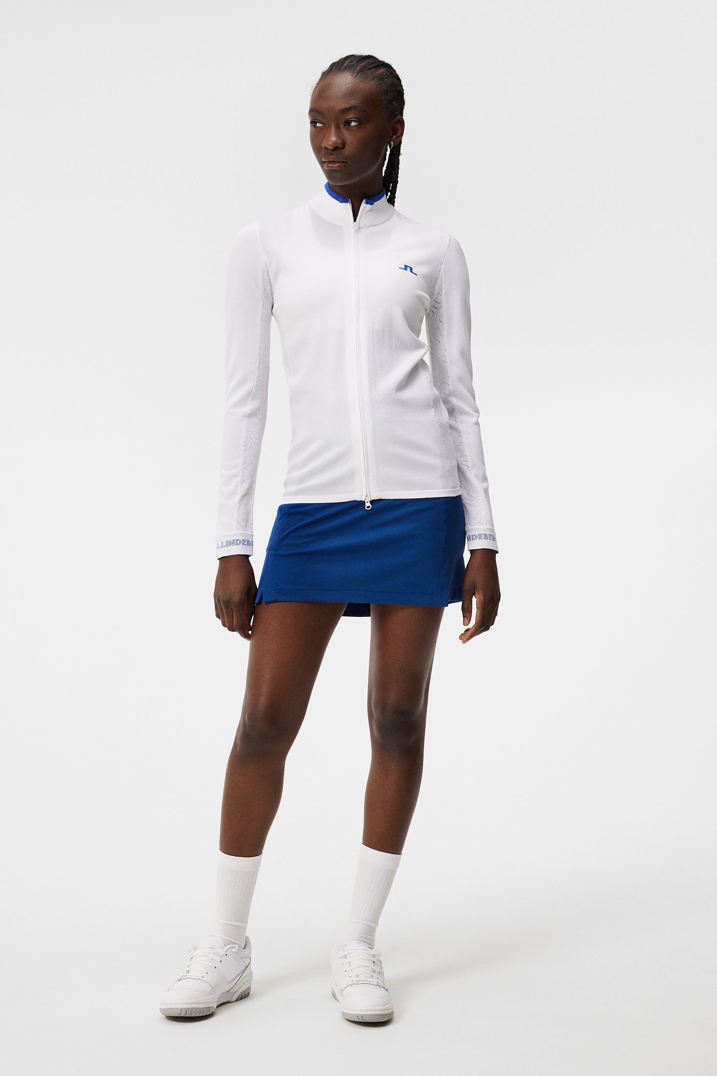 Almaida Knitted Sweater / White – J.Lindeberg