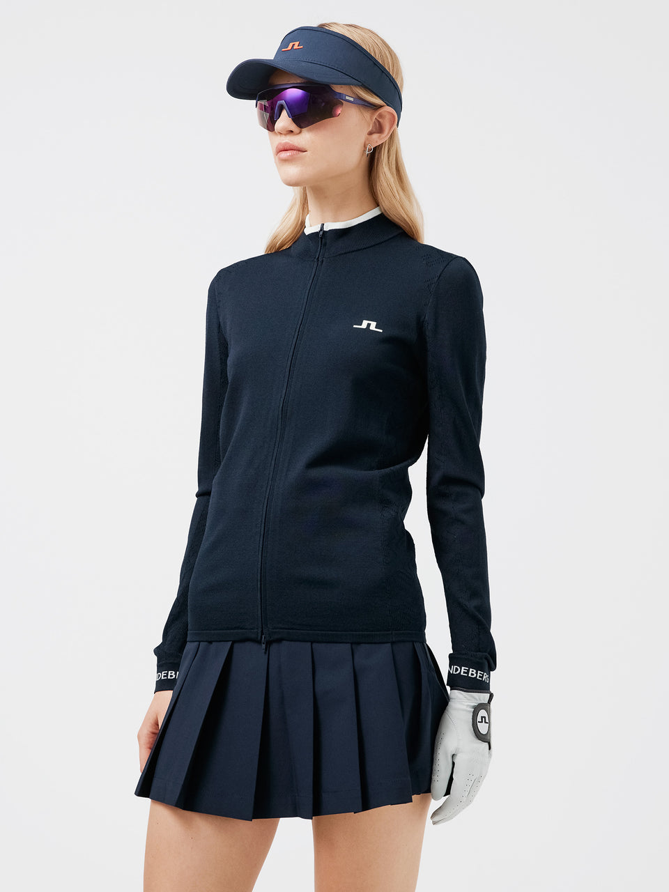 Alma Knitted Sweater / JL Navy