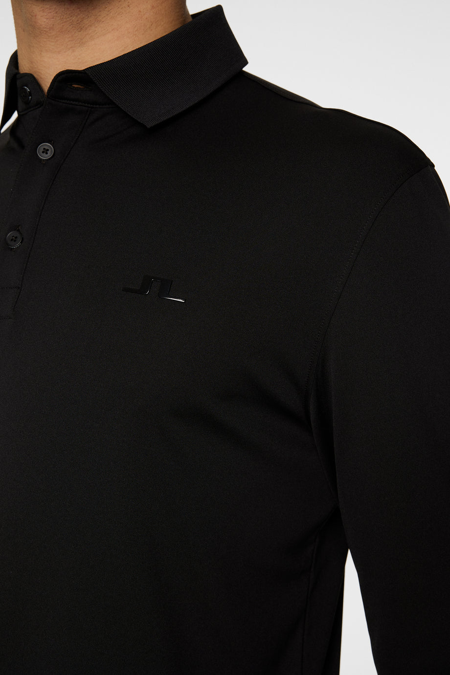 Gustaf LS Polo / Black