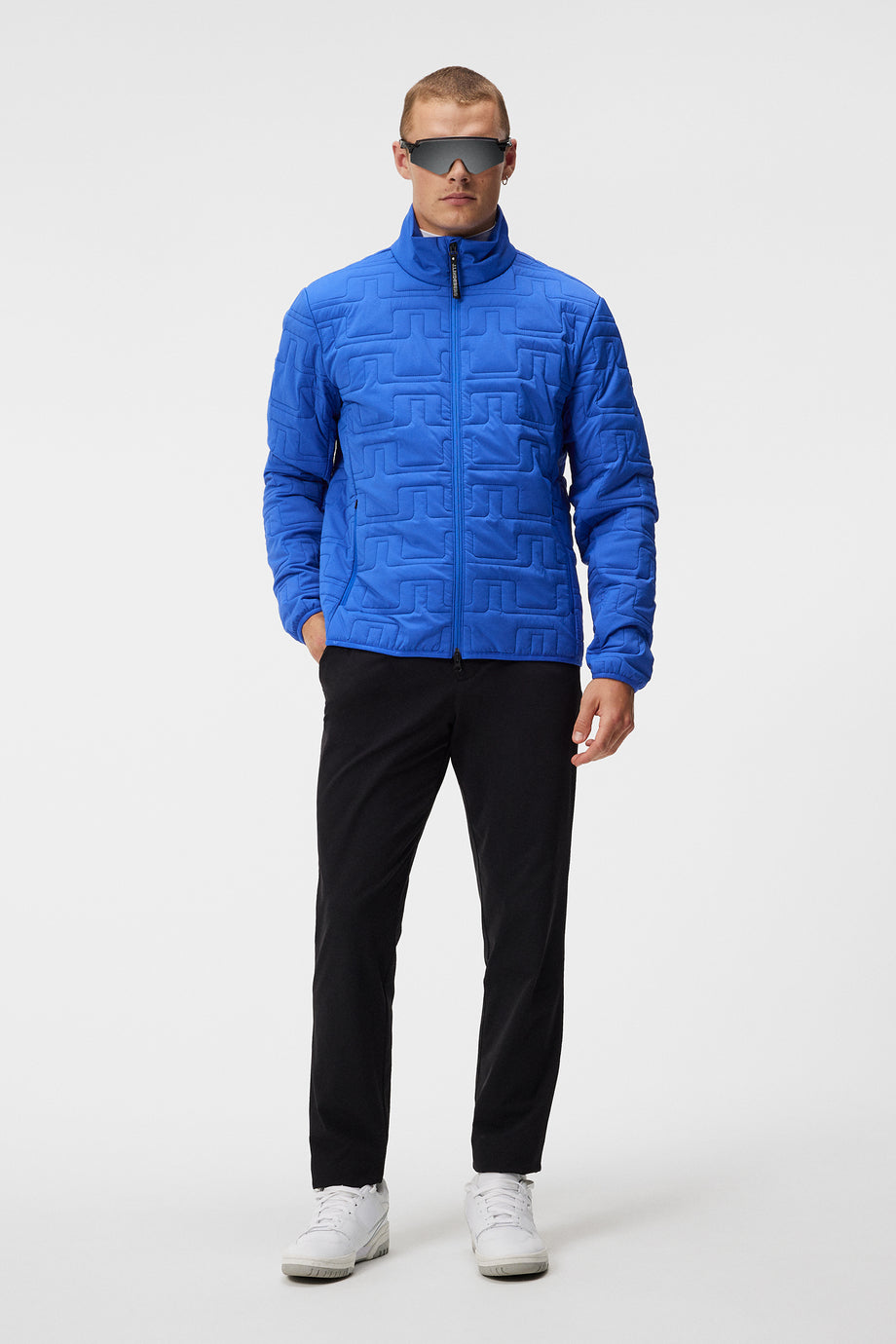 National Quilted jacket / Dazzling Blue – J.Lindeberg