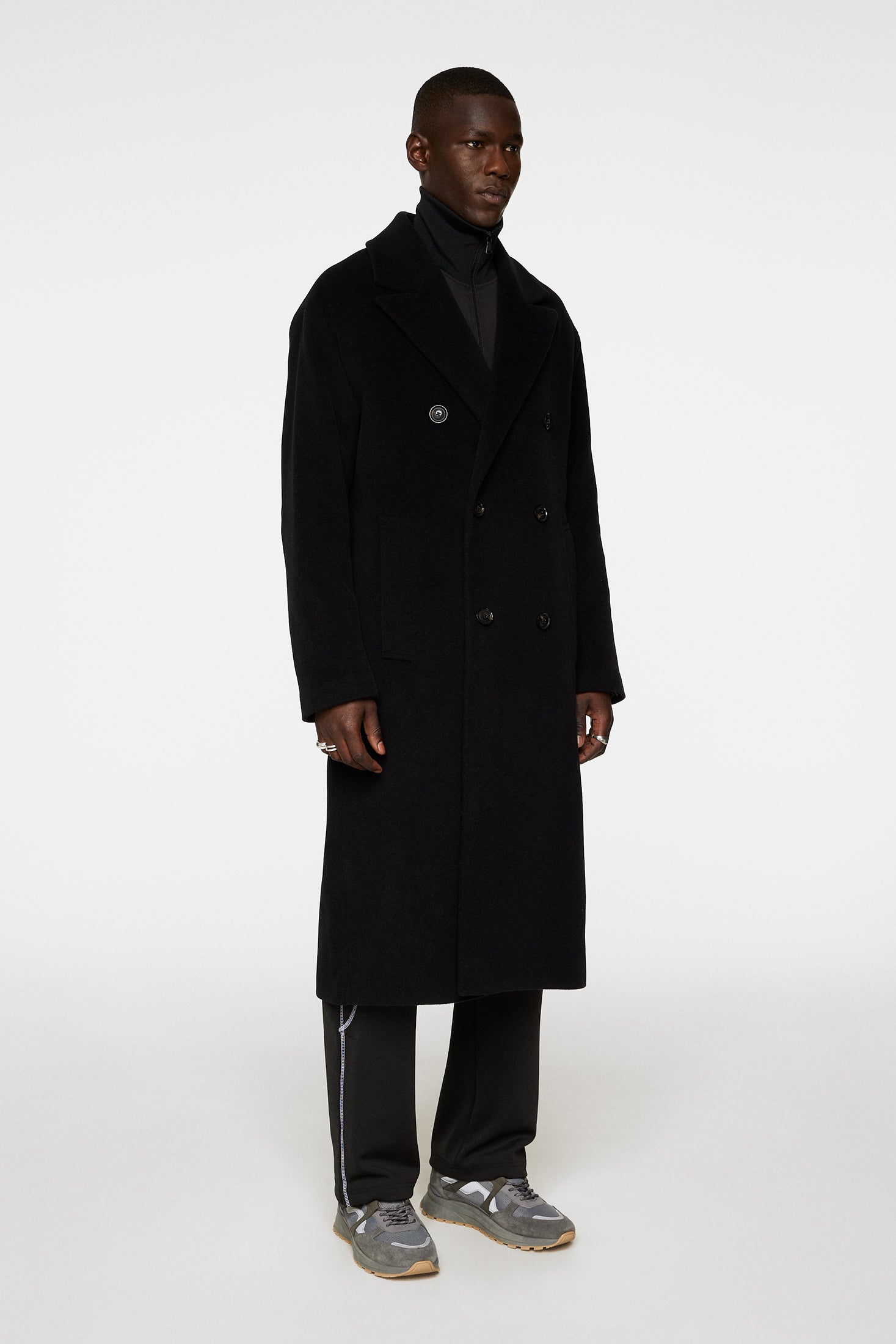 Willy Wool Coat / Black