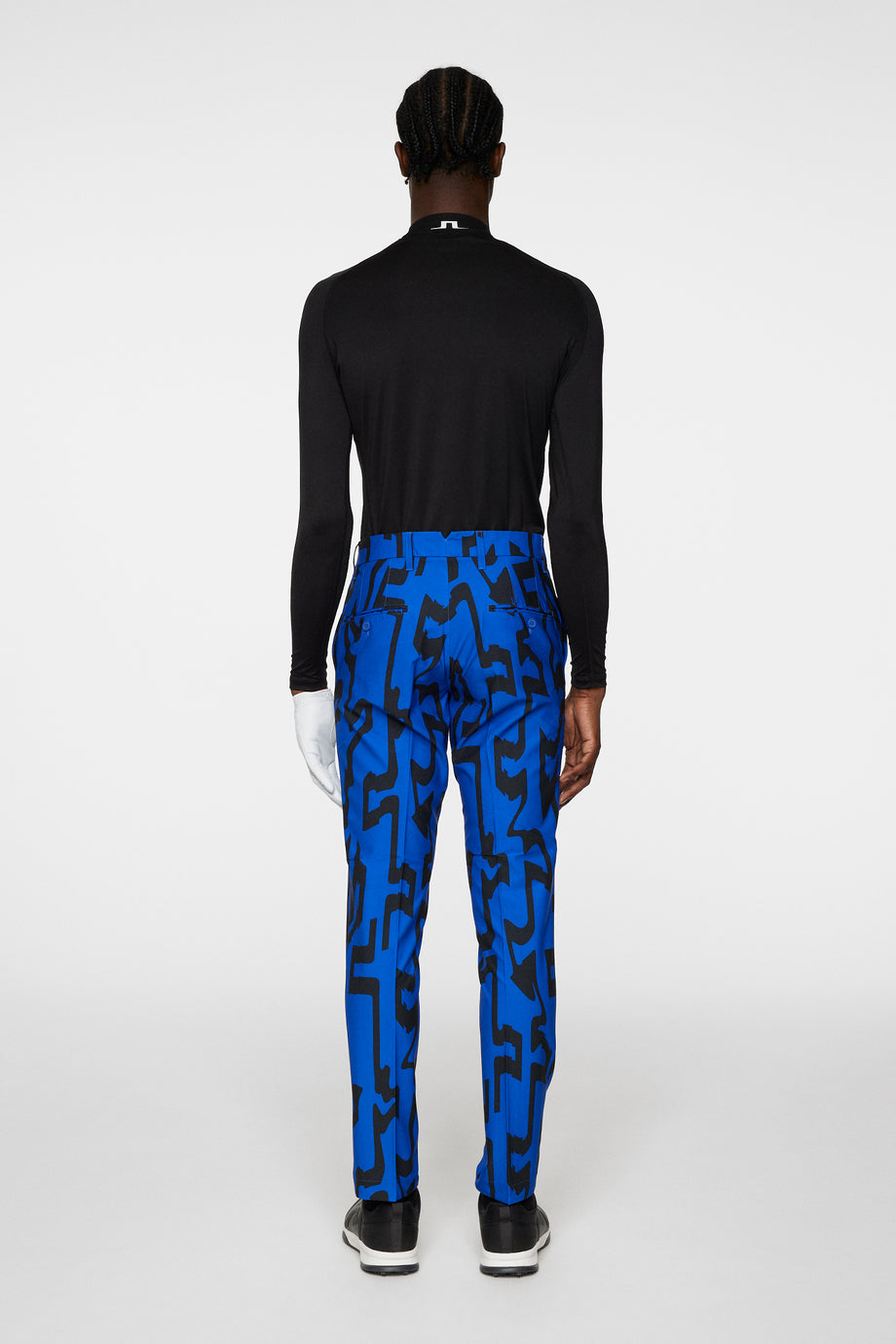 Ellott Print Pant / Glitch Bridge Blue