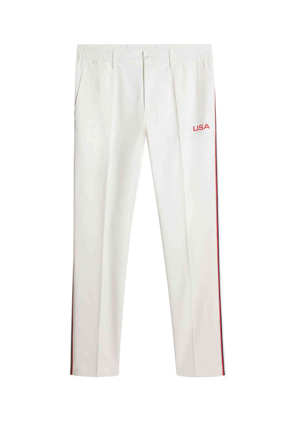 Jerome Sidestripe Pants / White