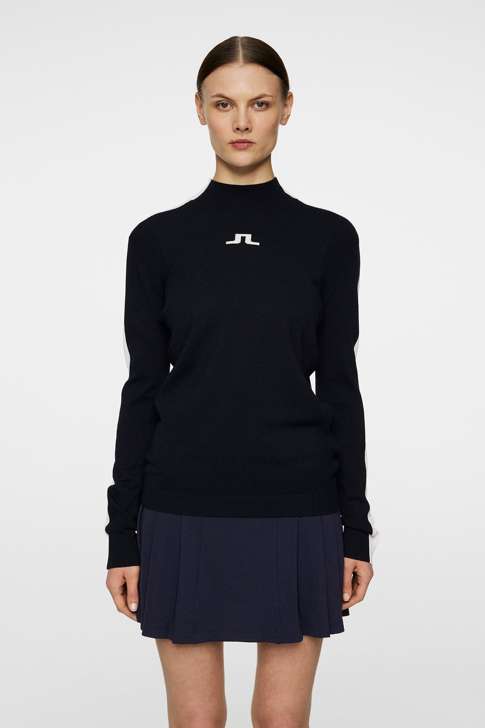 Adia Knitted Sweater / JL Navy