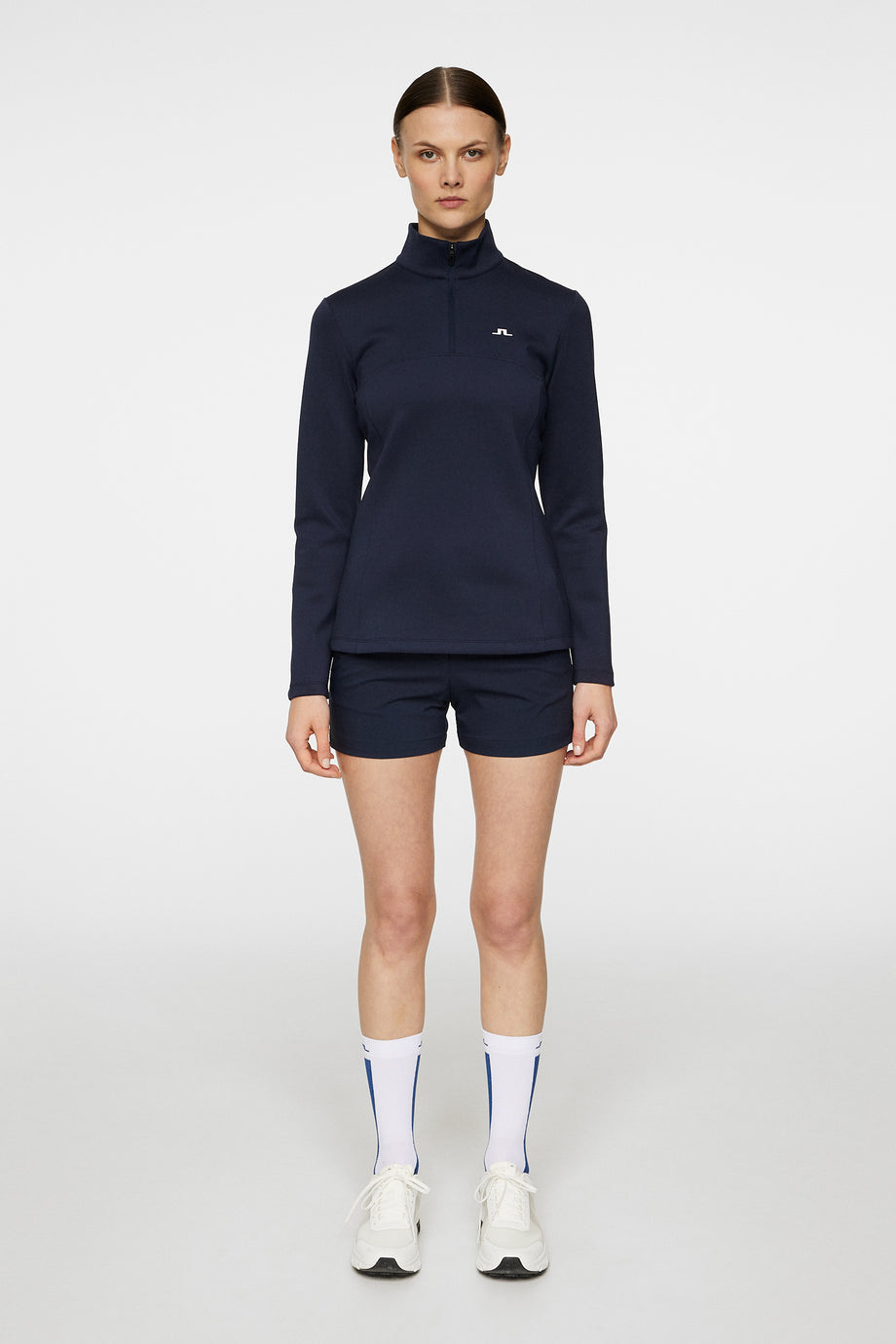 Lorelei Quarter Zip Mid Layer / JL Navy