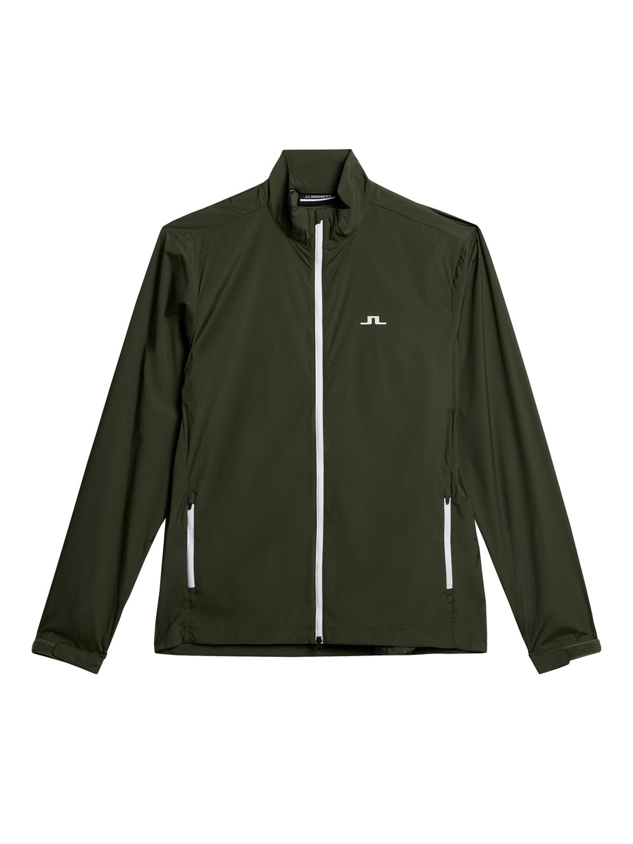 Ash Light Packable Jacket / Forest Green