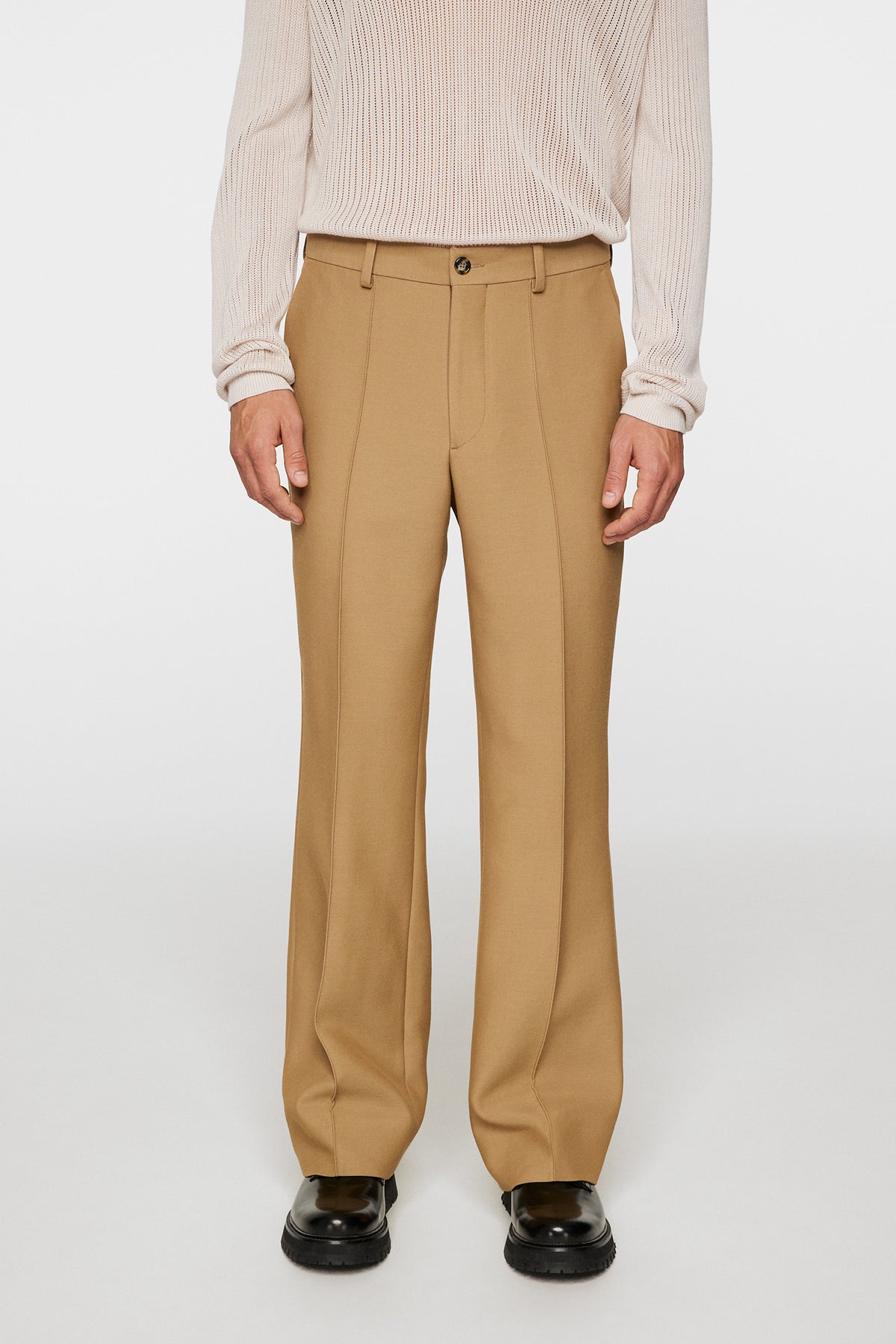 Gomor Pintuck Pants / Tiger Brown