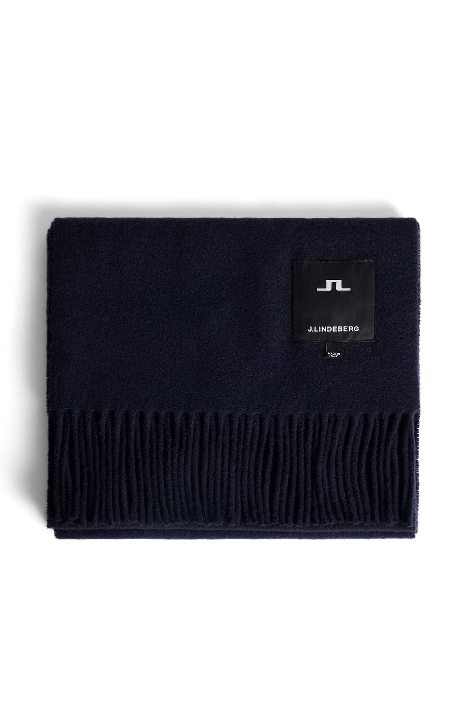 Champ Solid Wool Scarf / JL Navy