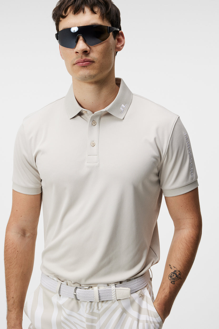 Tour Tech Reg Fit Polo / Moonbeam