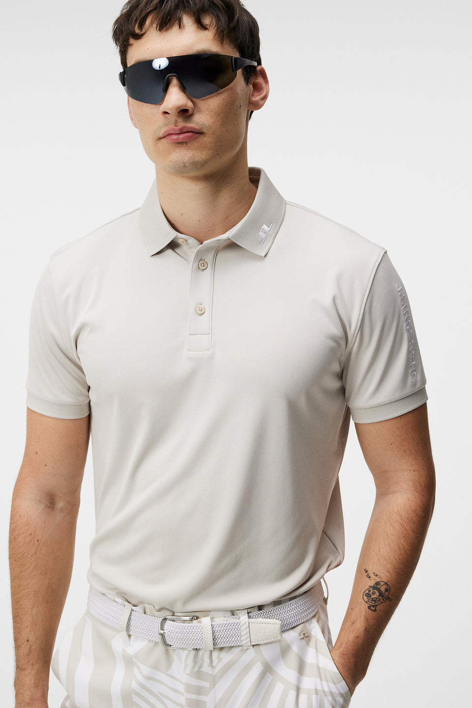 Tour Tech Reg Fit Polo / Moonbeam